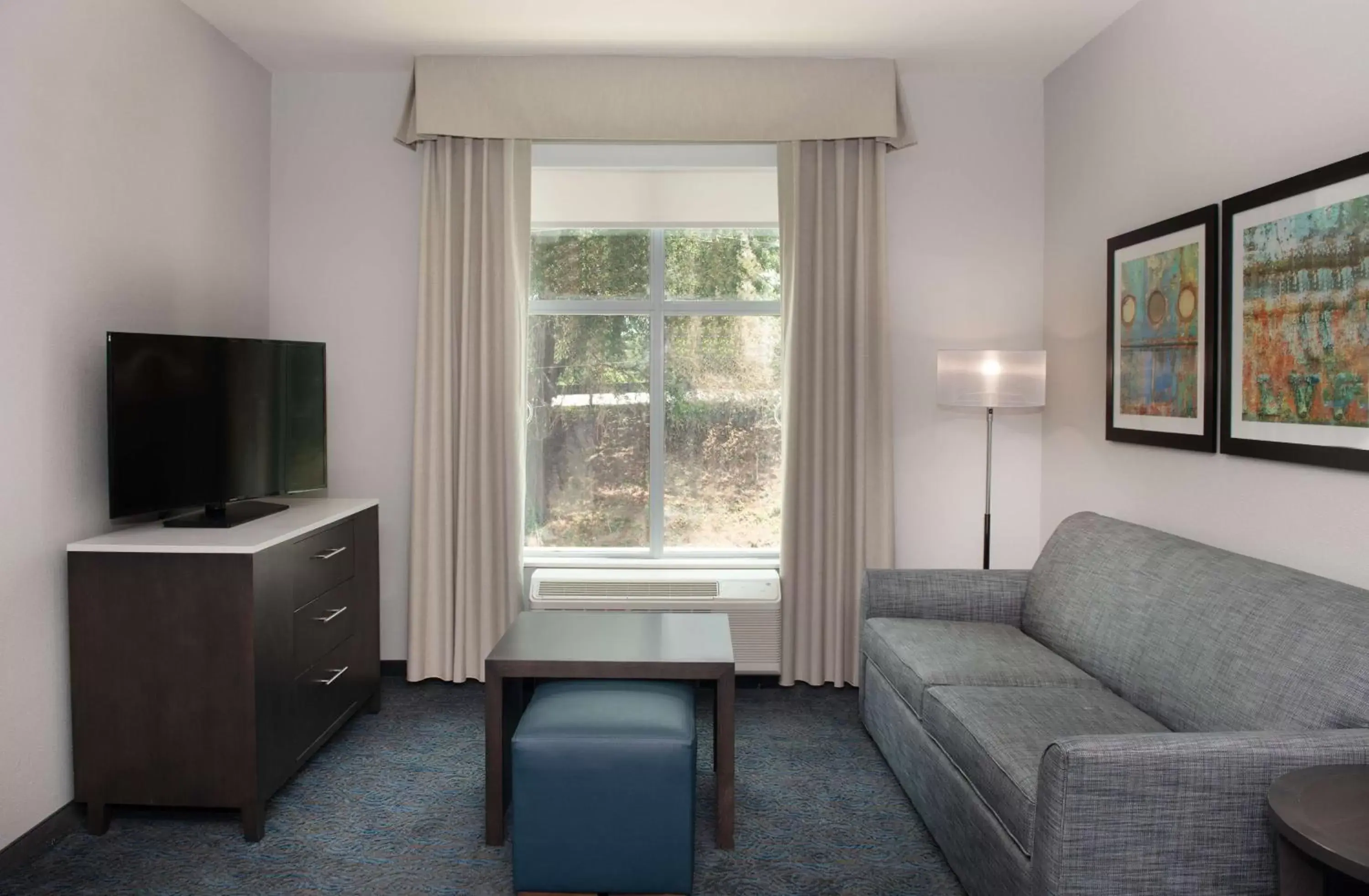 Living room, Seating Area in Homewood Suites By Hilton North Charleston