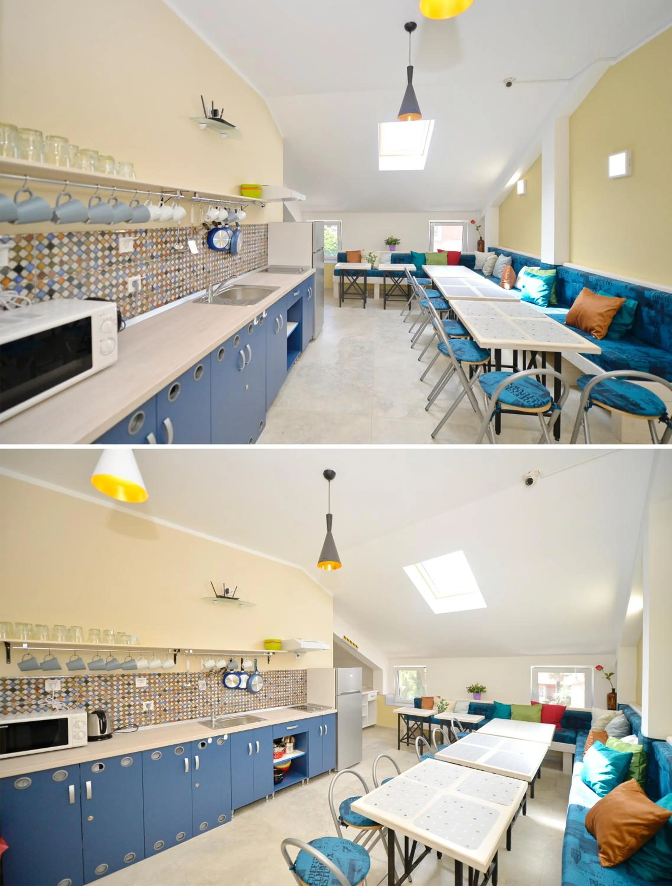 Dining area in Hostel Pupa