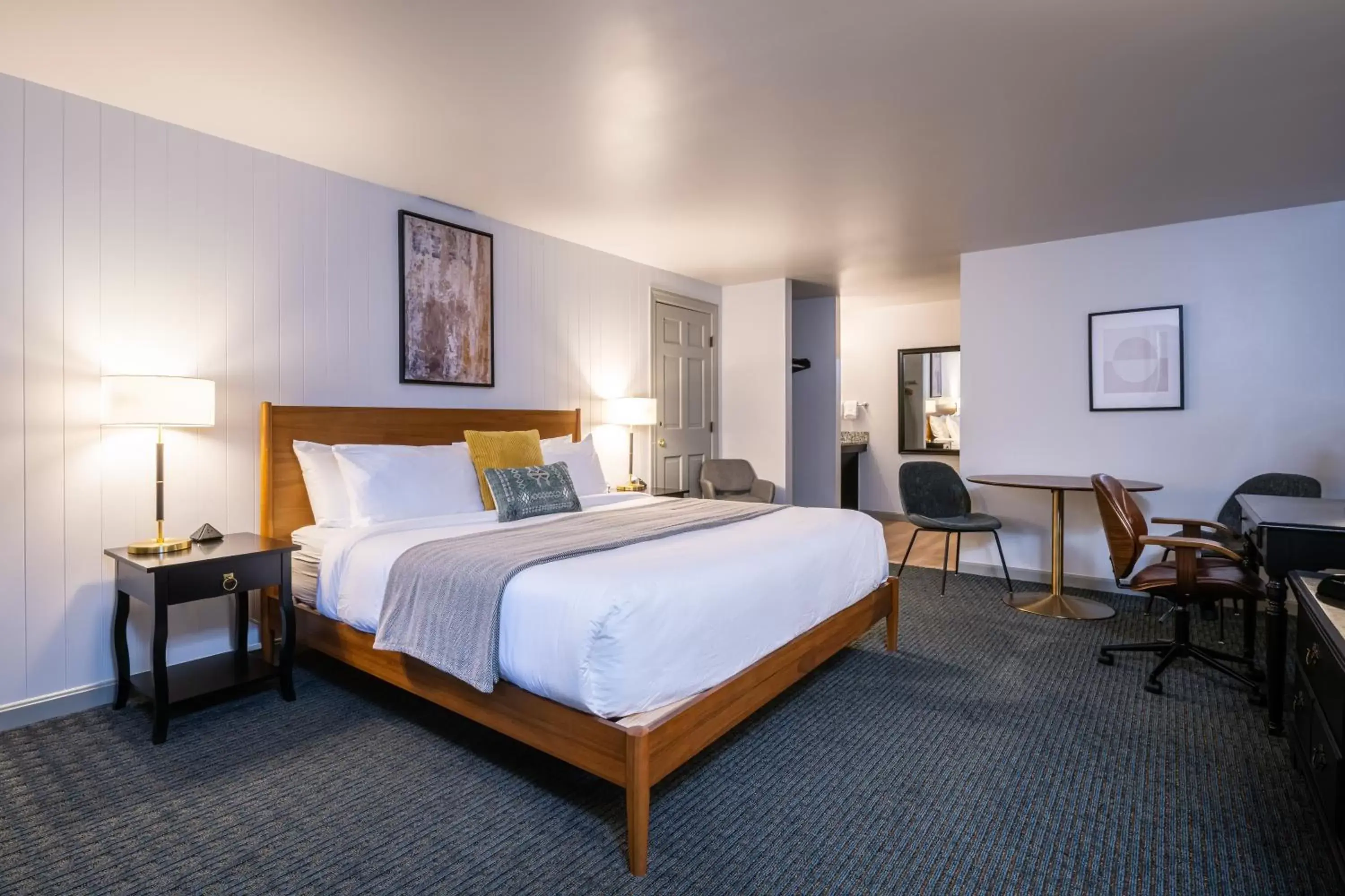 Bedroom, Bed in Riverhouse by Weekender formerly Jack Daniels Inn Bedroom, Bed in Riverhouse by Weekender formerly Jack Daniels Inn