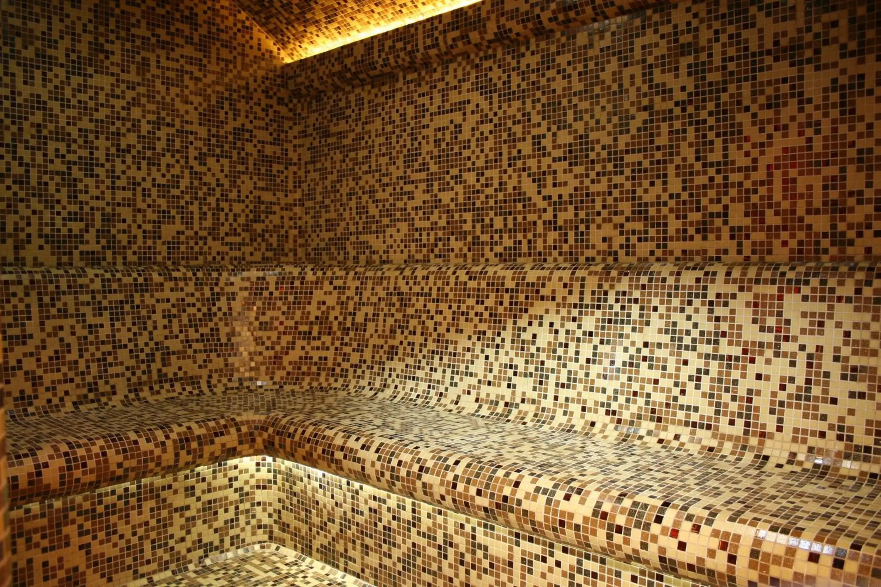 Steam room in Holiday Beach Budapest Wellness Hotel with Sauna Park