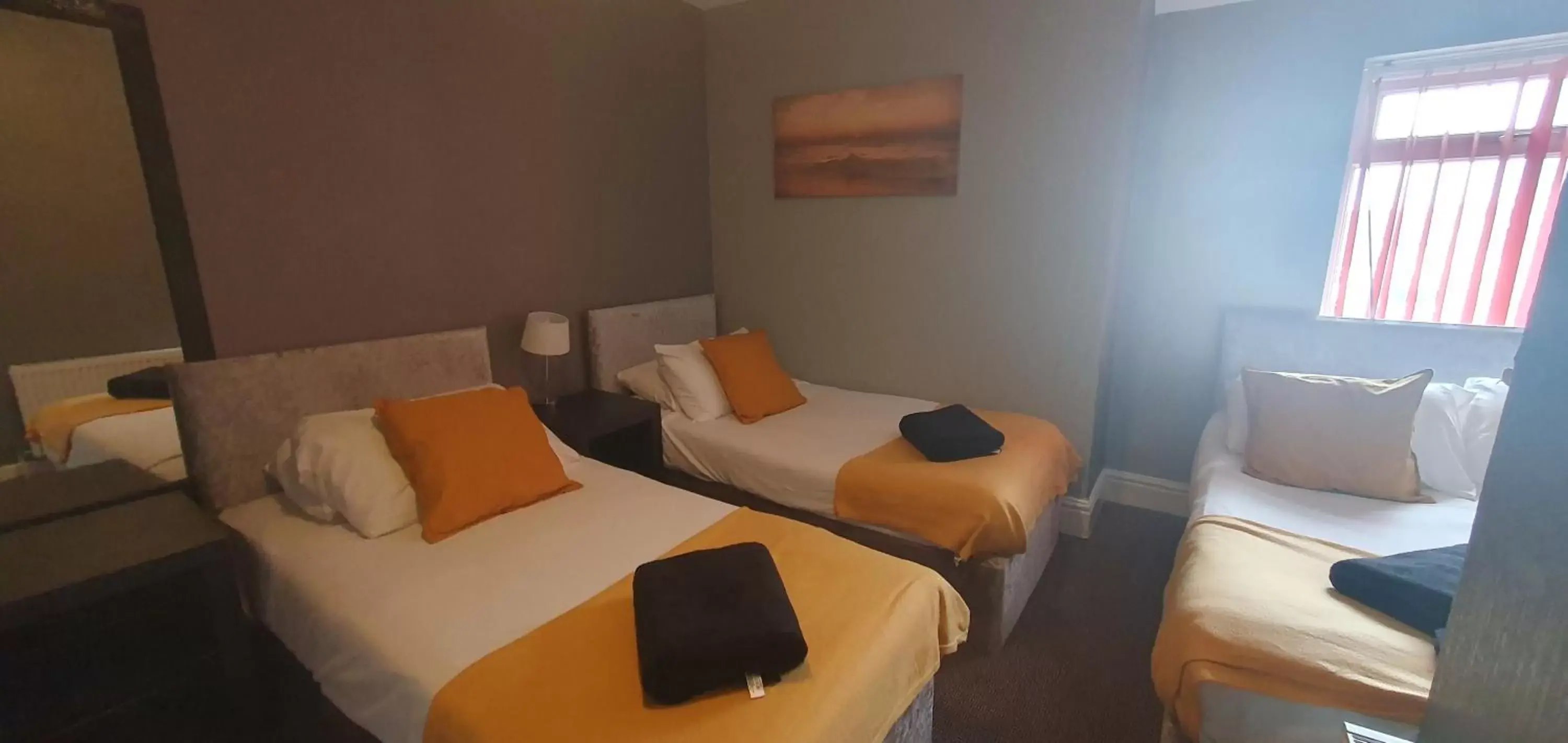 Bed in Las Palmas Hotel by the Sea