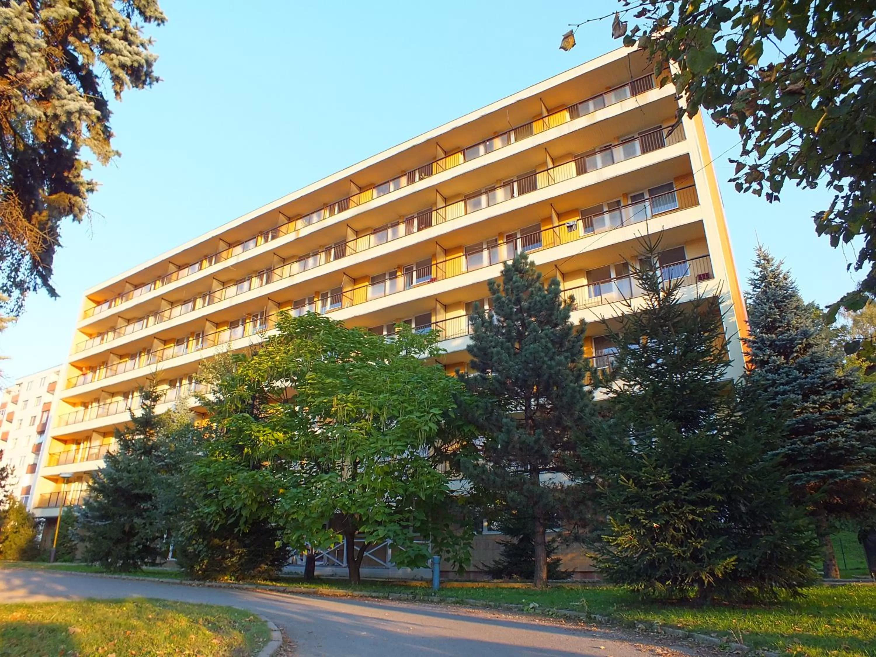 Property building in Hotel Garni