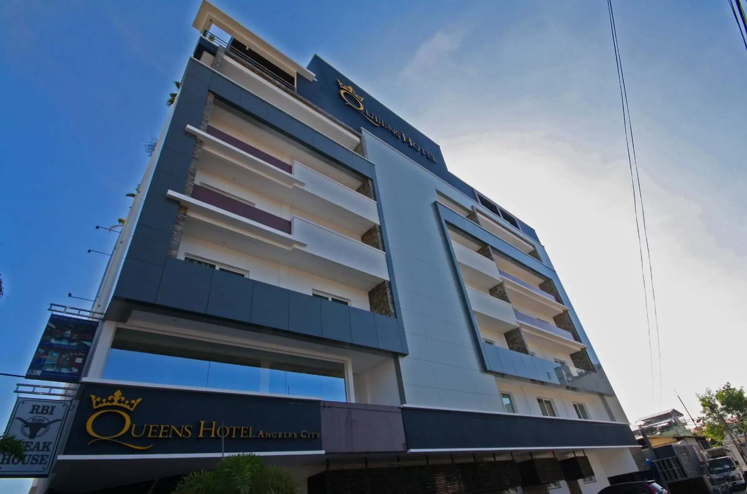 Facade/entrance, Property Building in Queens Hotel Angeles City