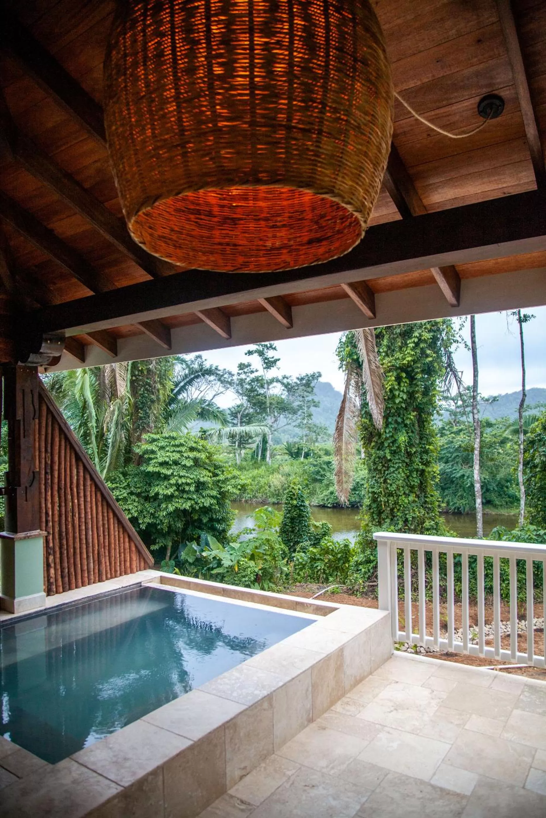 Balcony/Terrace in Sleeping Giant Rainforest Lodge