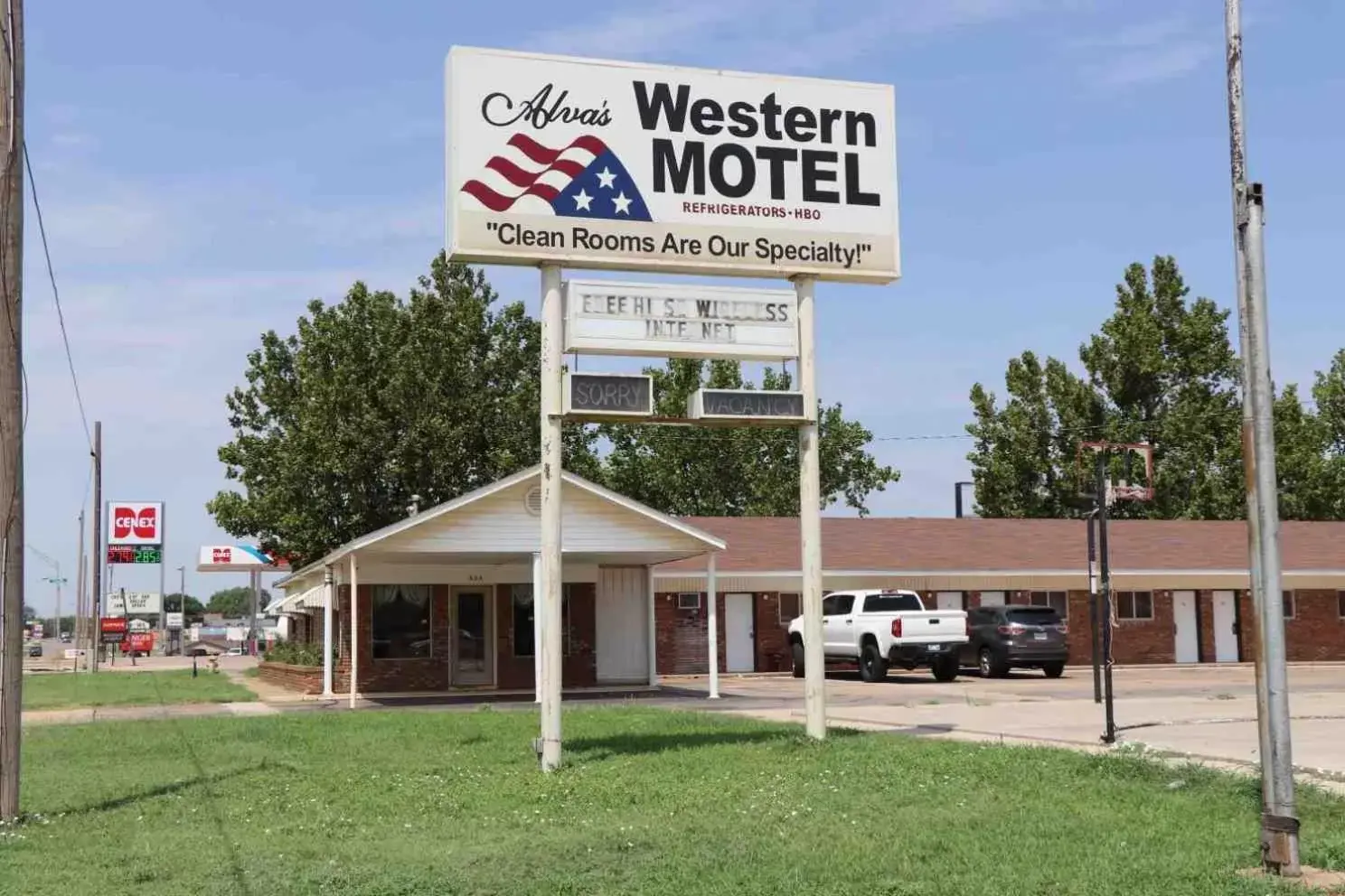 Property logo or sign, Property Building in Western motel