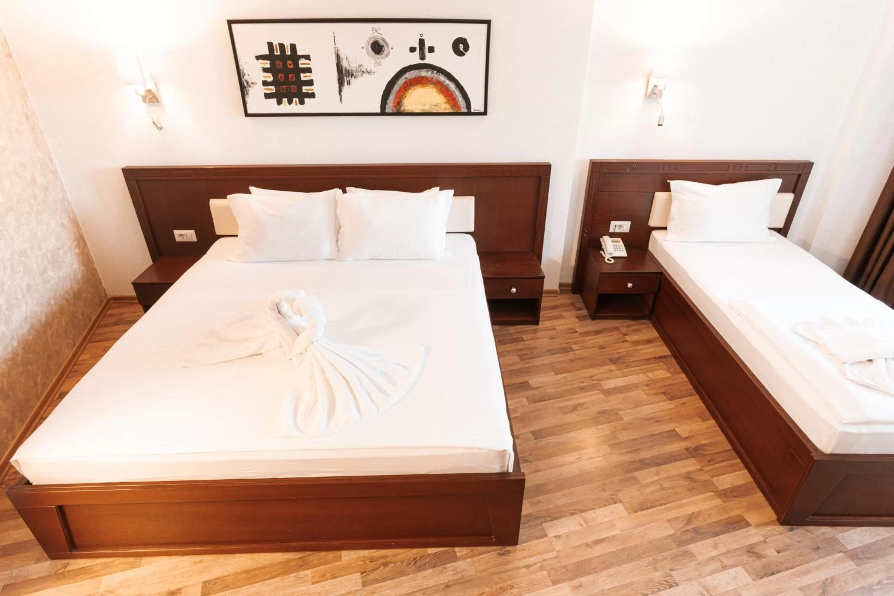 Photo of the whole room, Bed in Hotel Centrum Prizren