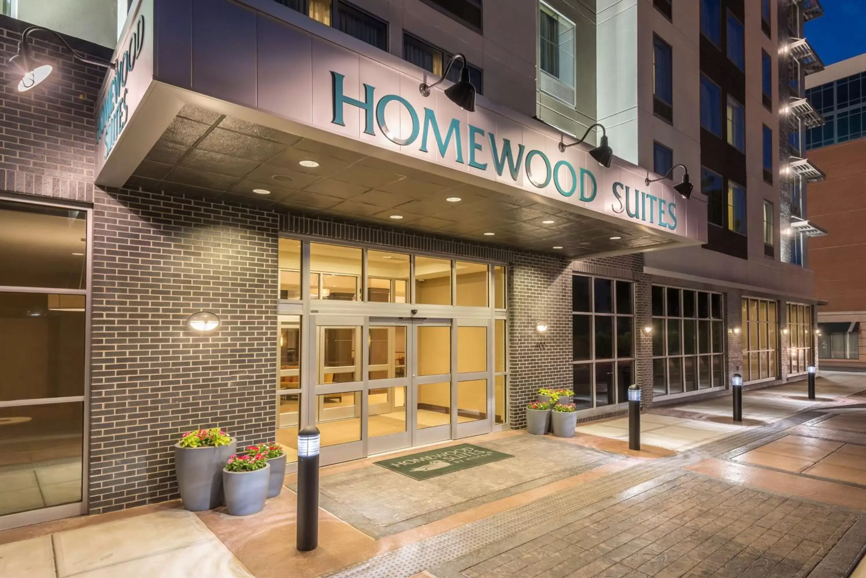 Property building in Homewood Suites by Hilton Little Rock Downtown