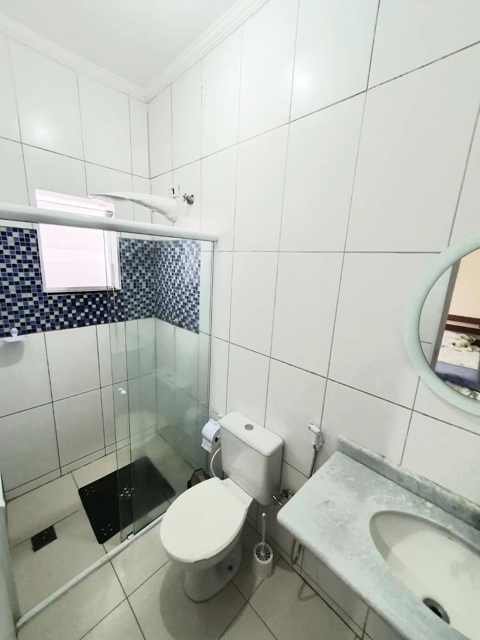 Bathroom in Pousada Char