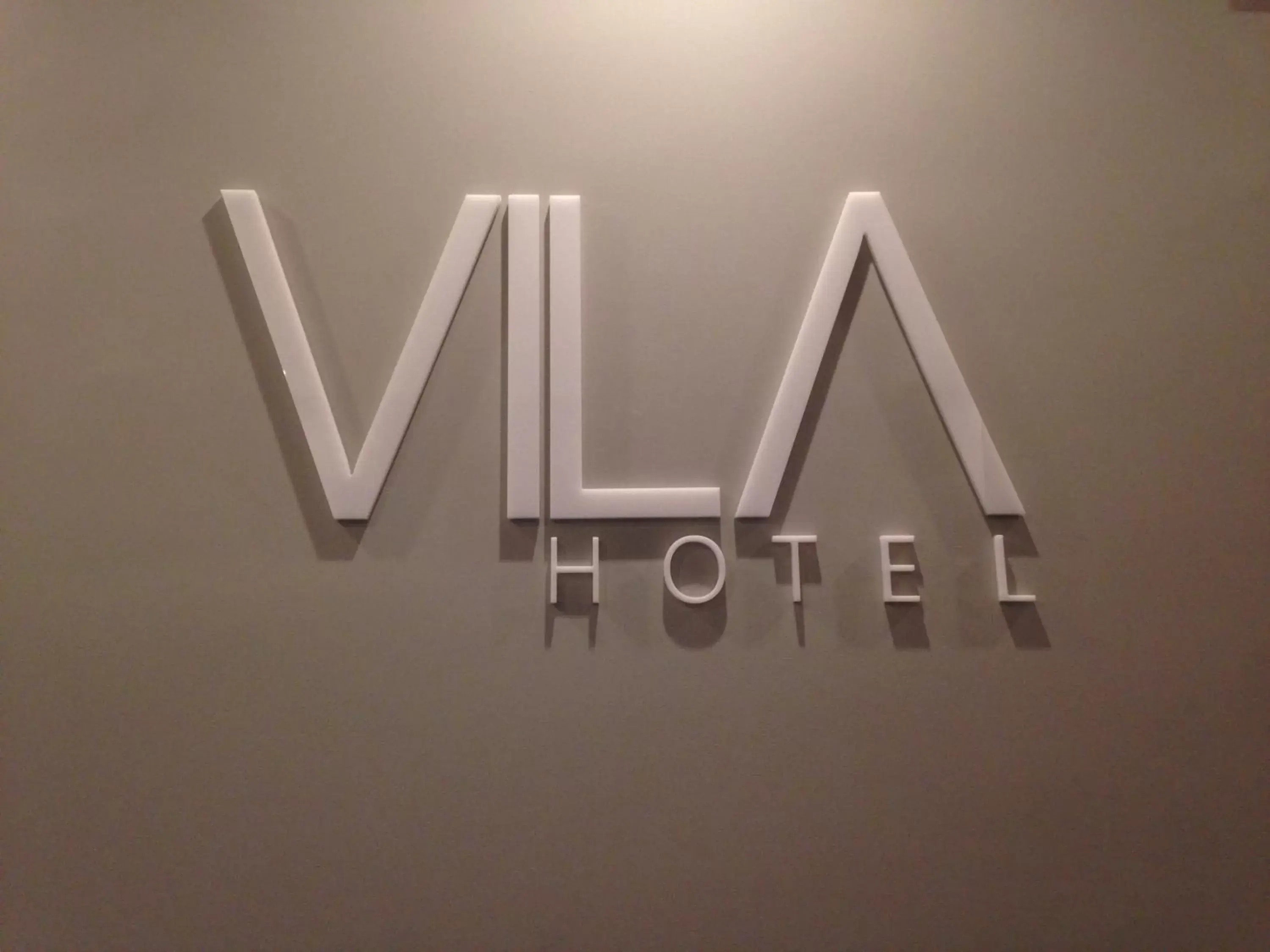 Property logo or sign in Hotel Vila