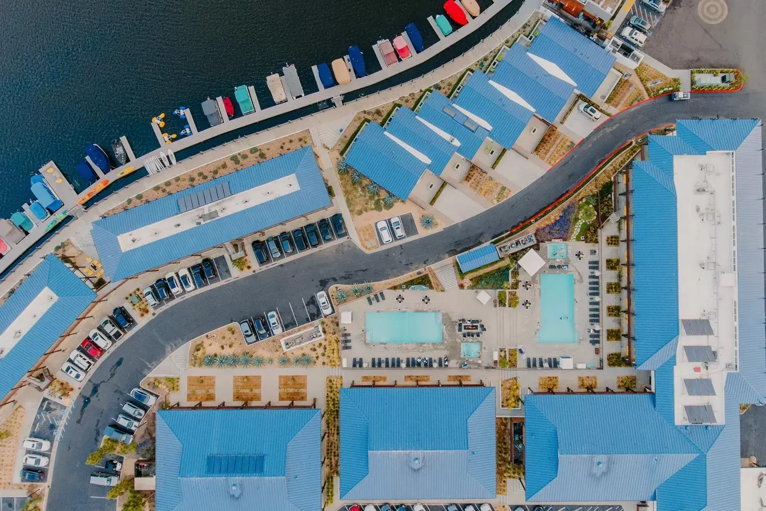 Property building, Bird's-eye View in Lakehouse Hotel and Resort