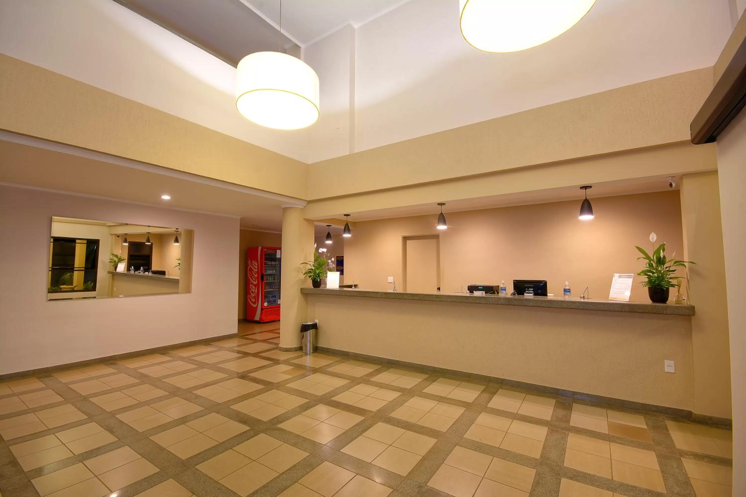 Lobby or reception in Fênix Hotel Limeira