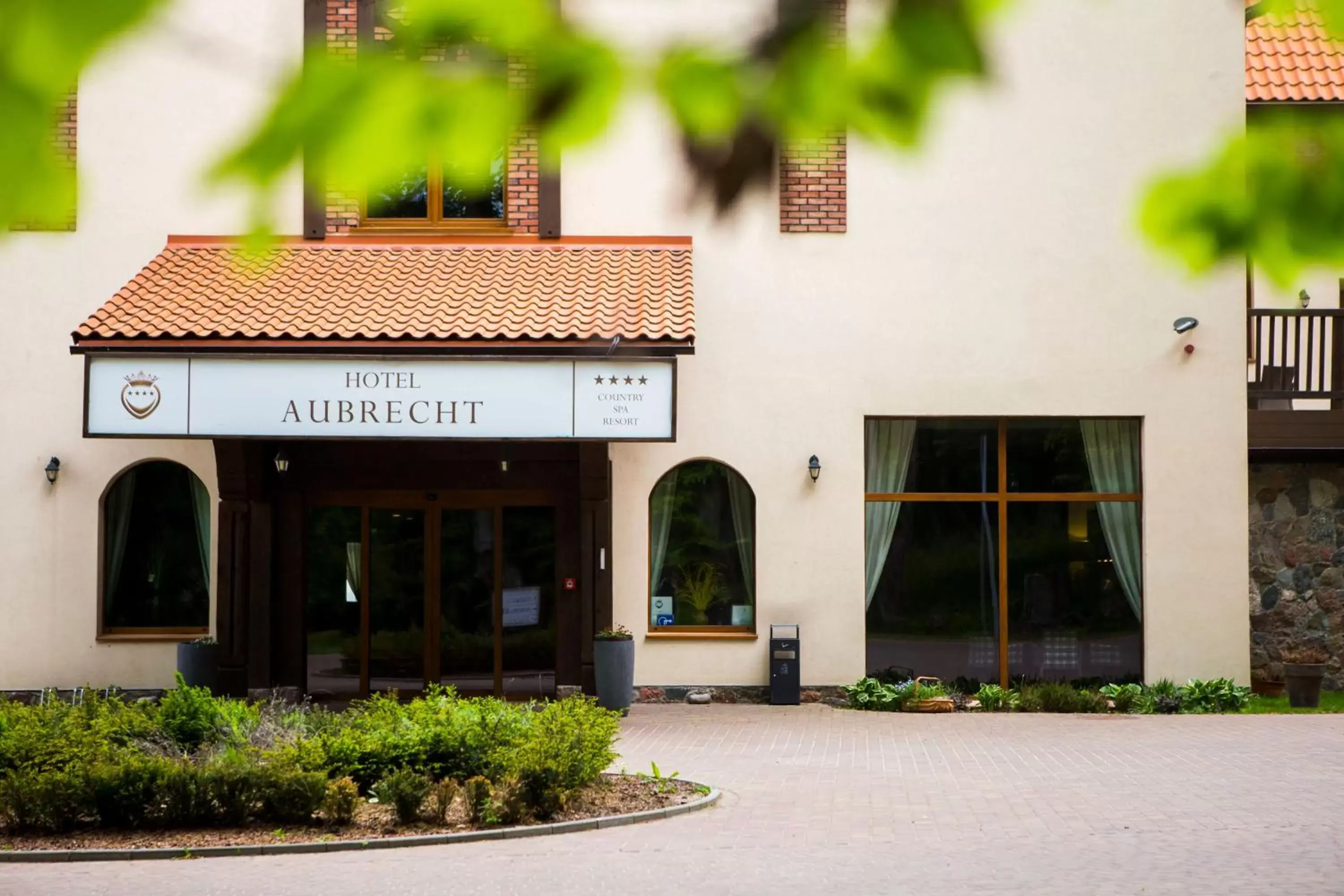 Facade/entrance in Hotel Aubrecht Country Spa Resort
