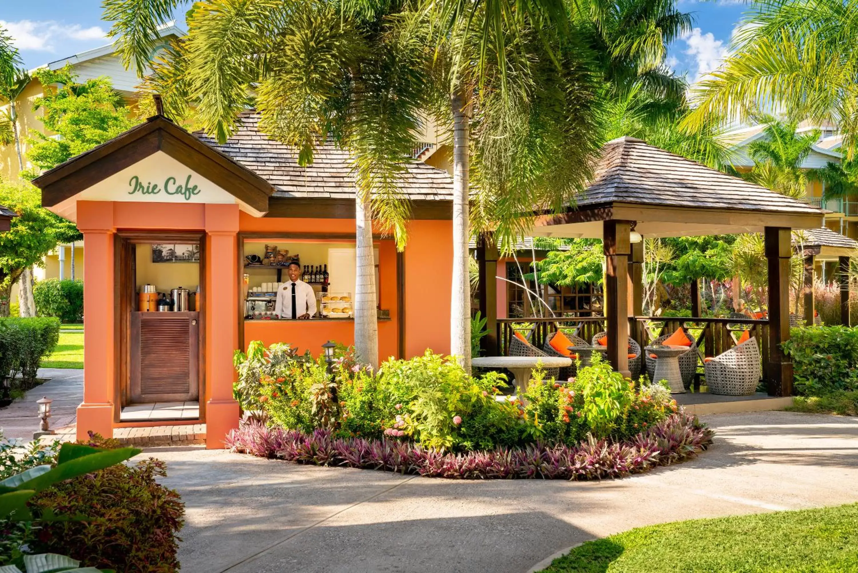 Breakfast, Property Building in Jewel Paradise Cove Adult Beach Resort & Spa