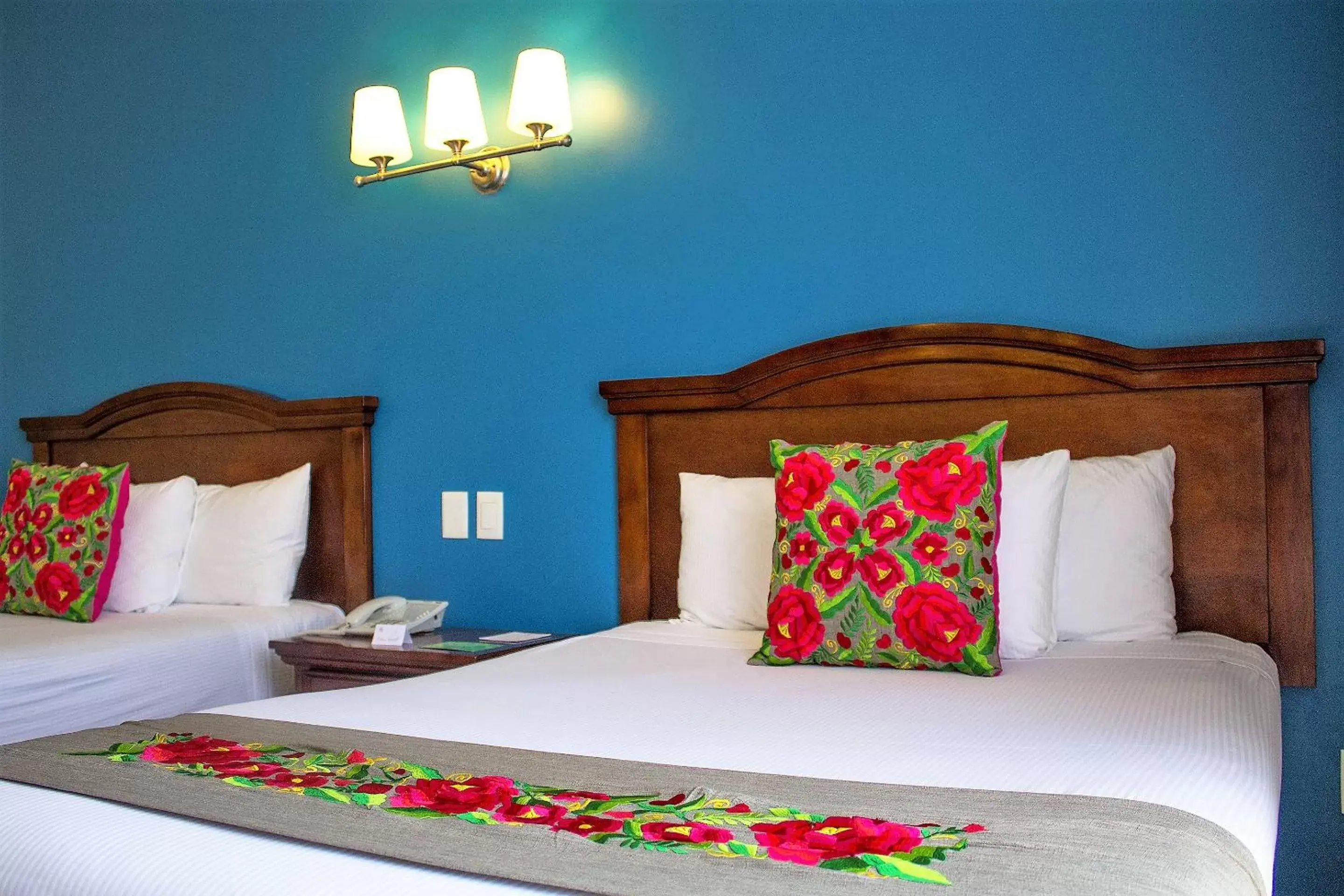 Photo of the whole room, Bed in Hotel Plaza Campeche