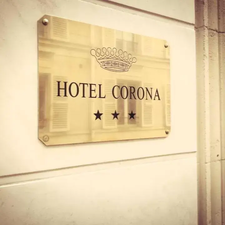 Property logo or sign in Hotel Corona Rodier