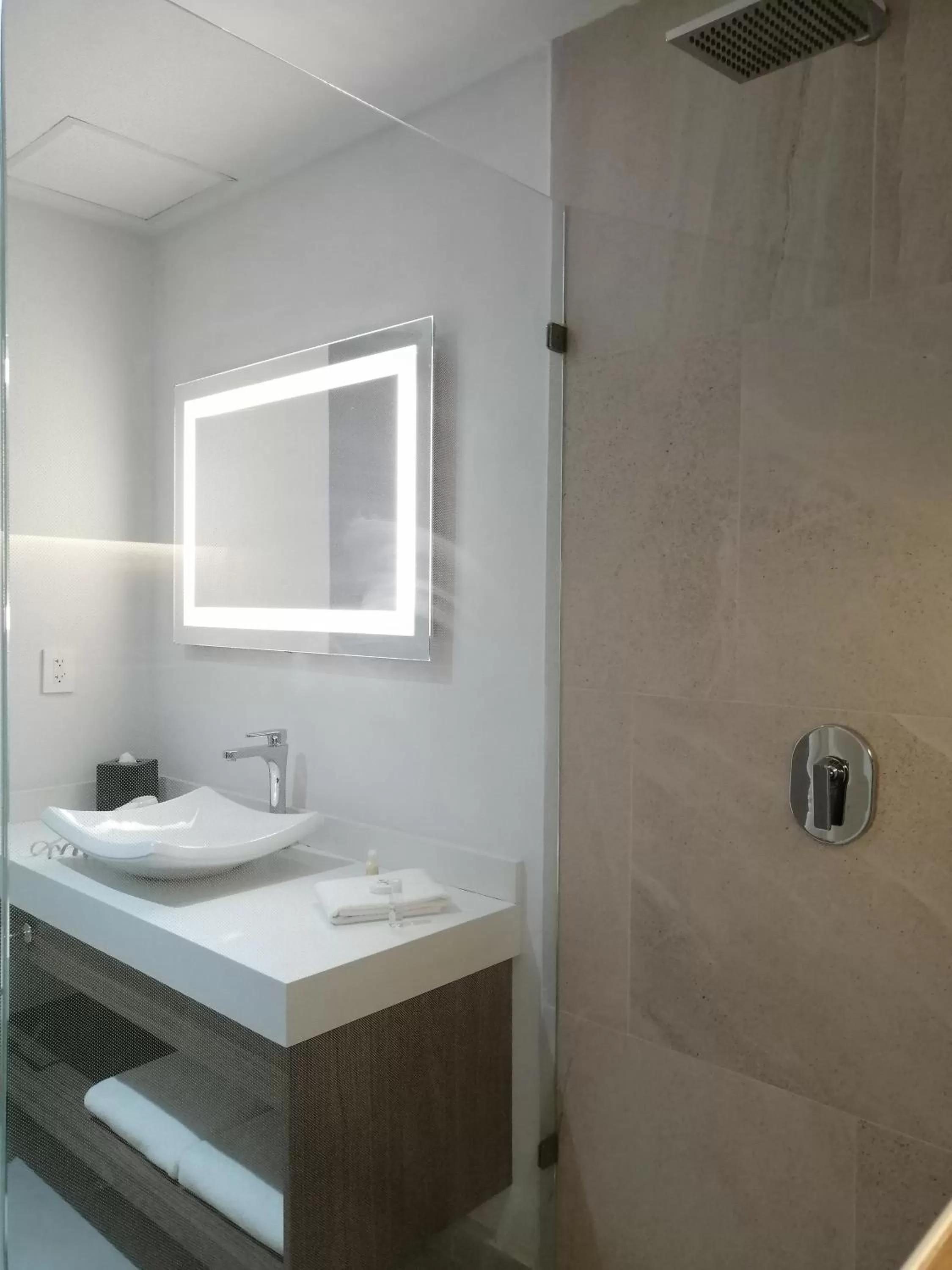 Bathroom in Wyndham Puebla Angelopolis