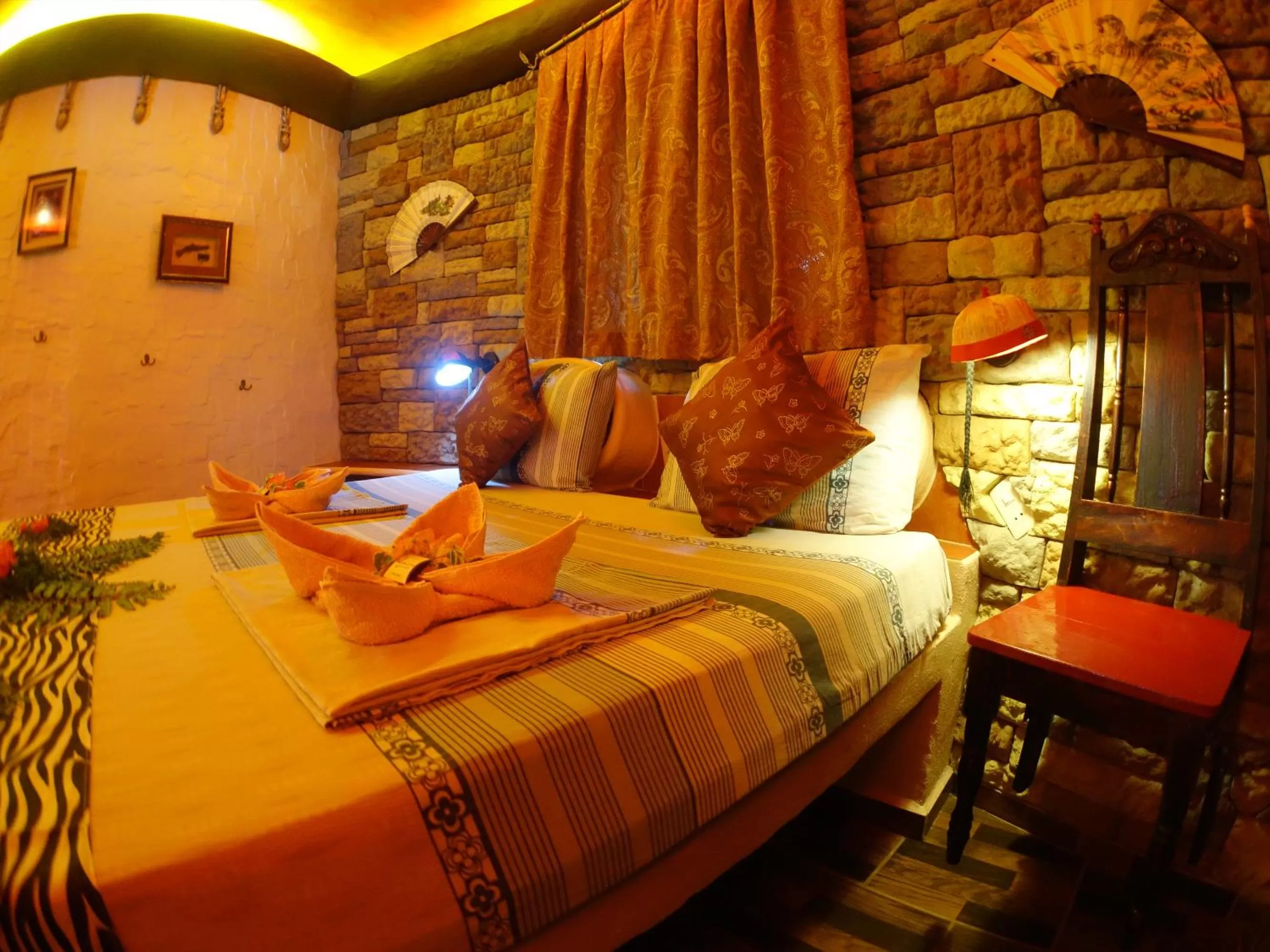 Decorative detail, Bed in Takatuka Beach Resort