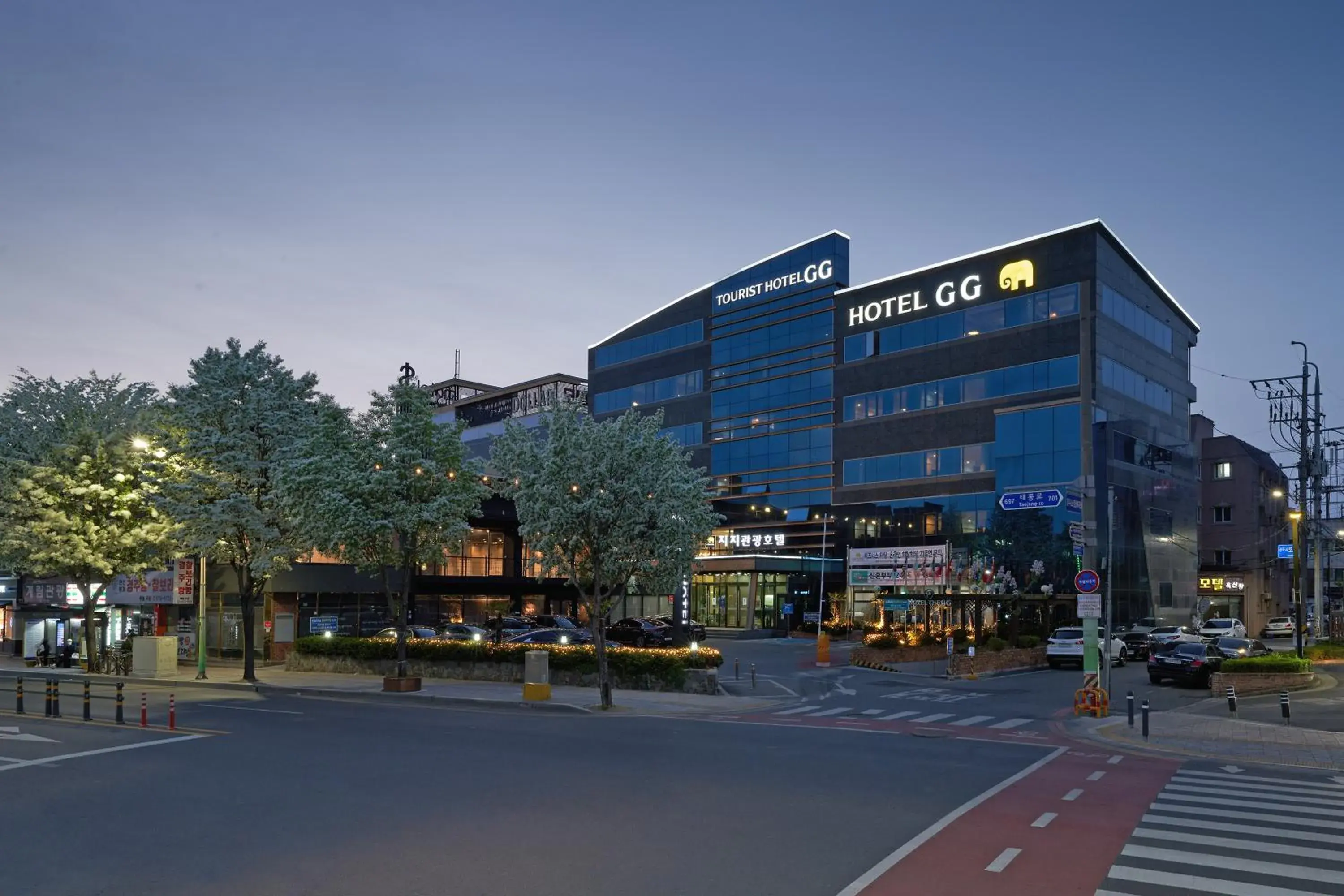 Property Building in Gyeongju GG Tourist Hotel