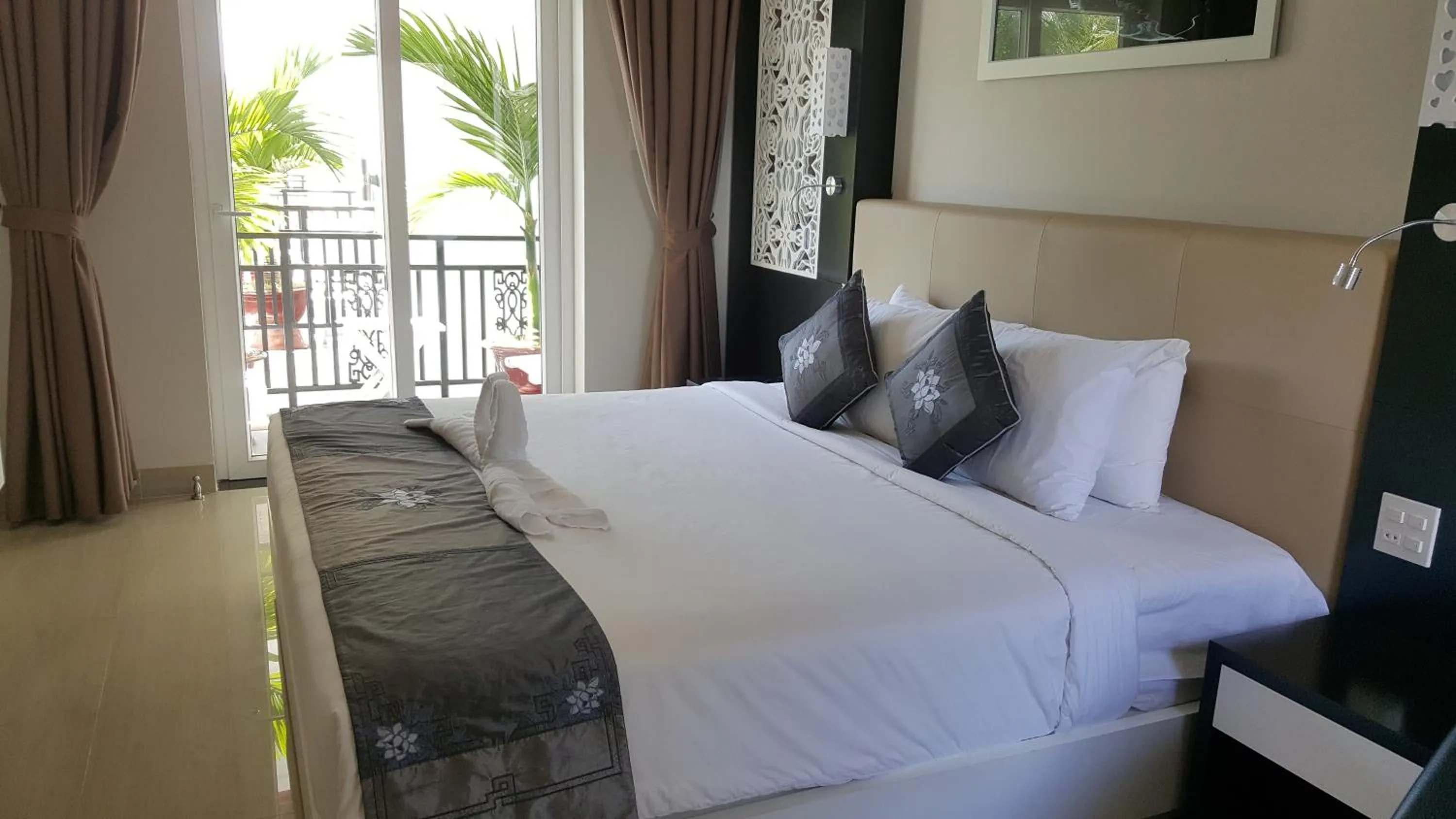 Bed in Muine Sports Hotel