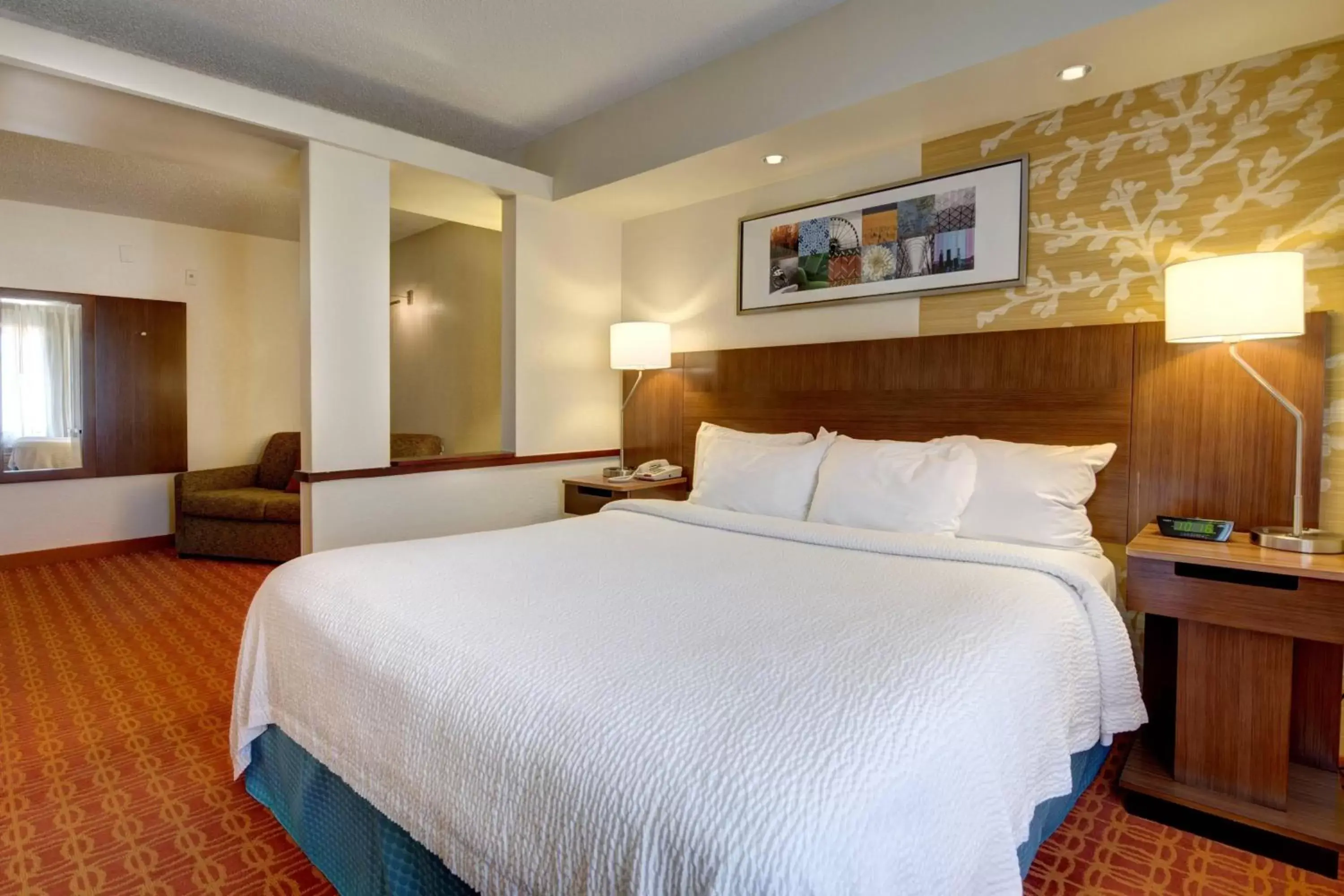 Bedroom, Bed in Fairfield Inn and Suites by Marriott Potomac Mills Woodbridge