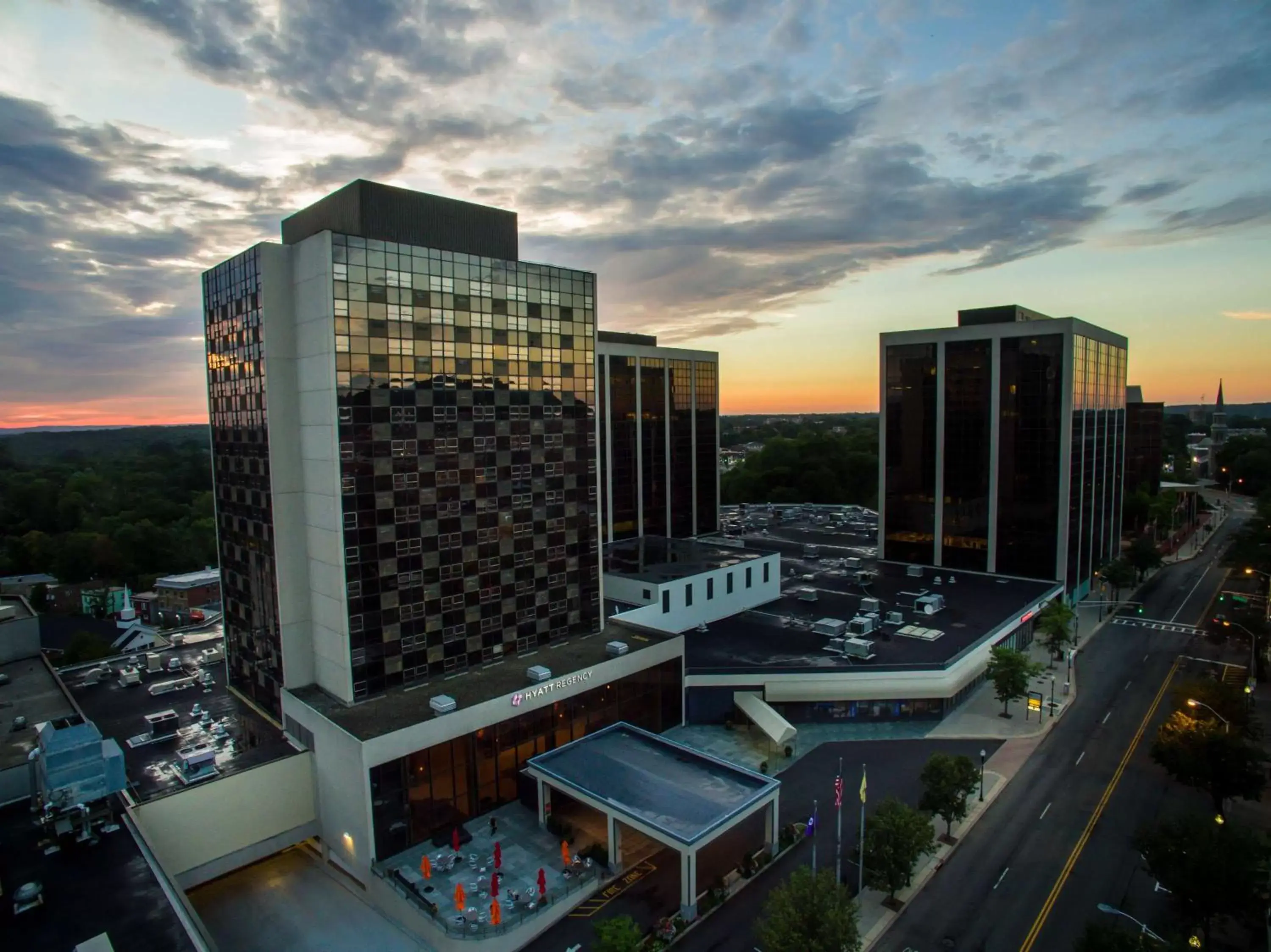 City view in Hyatt Regency Morristown