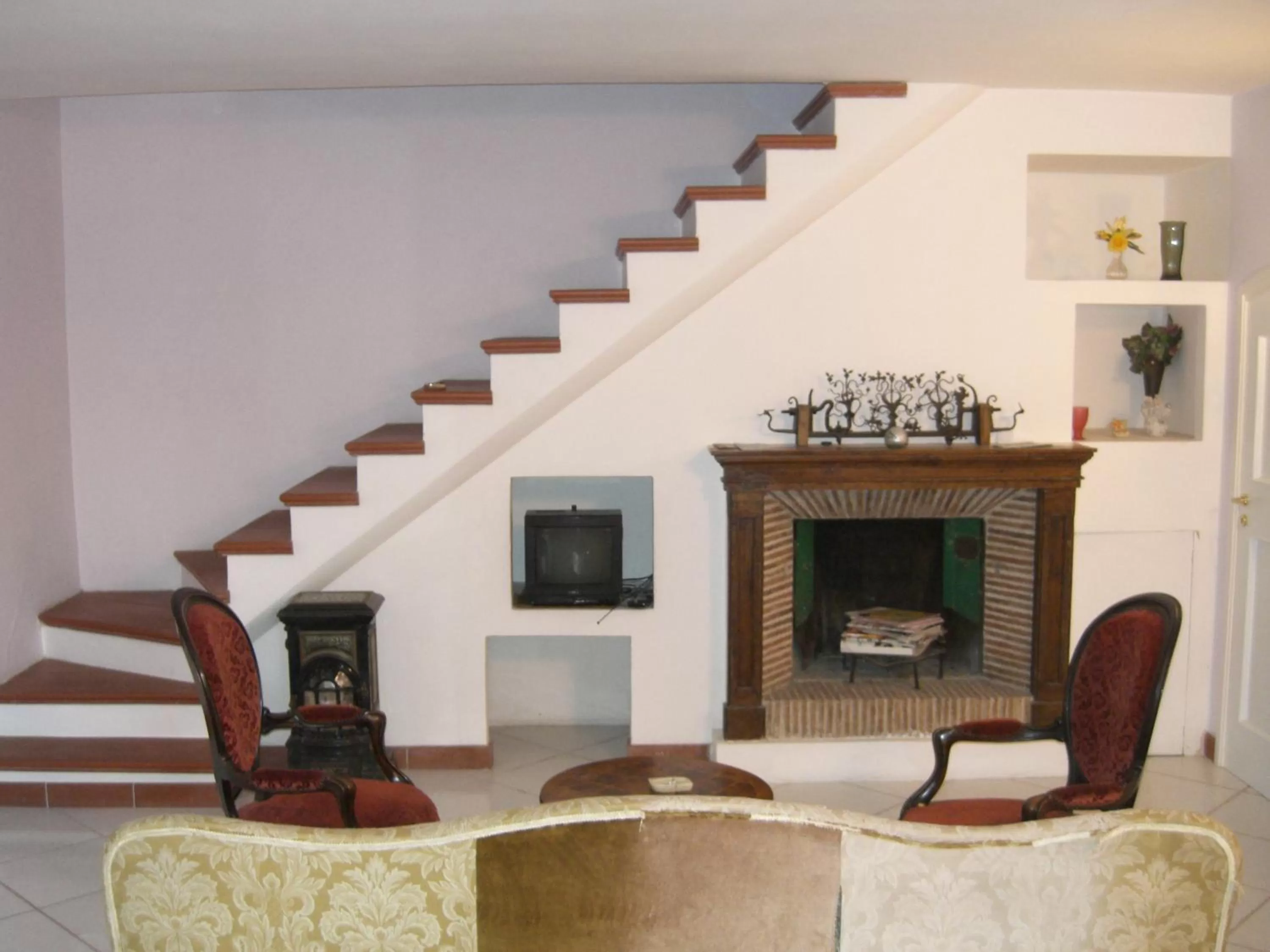 Living room in B&B Vecchia Suppenna