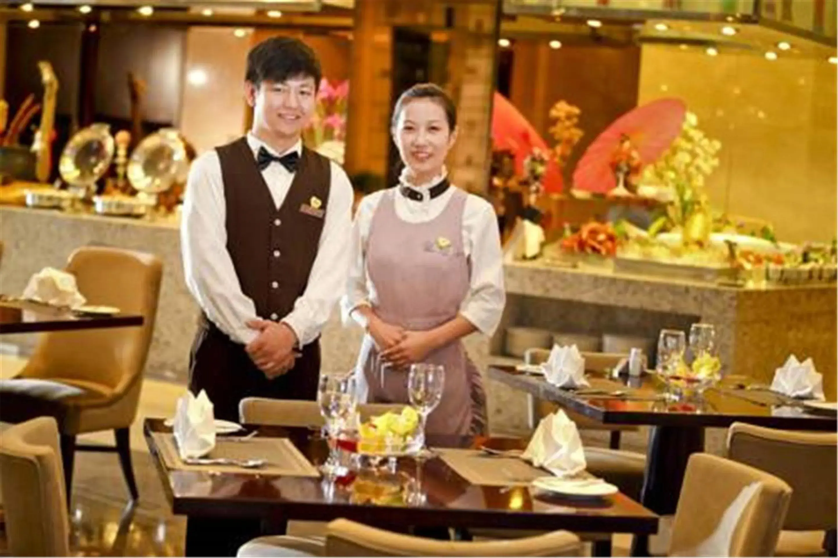 Staff in Royal International Hotel