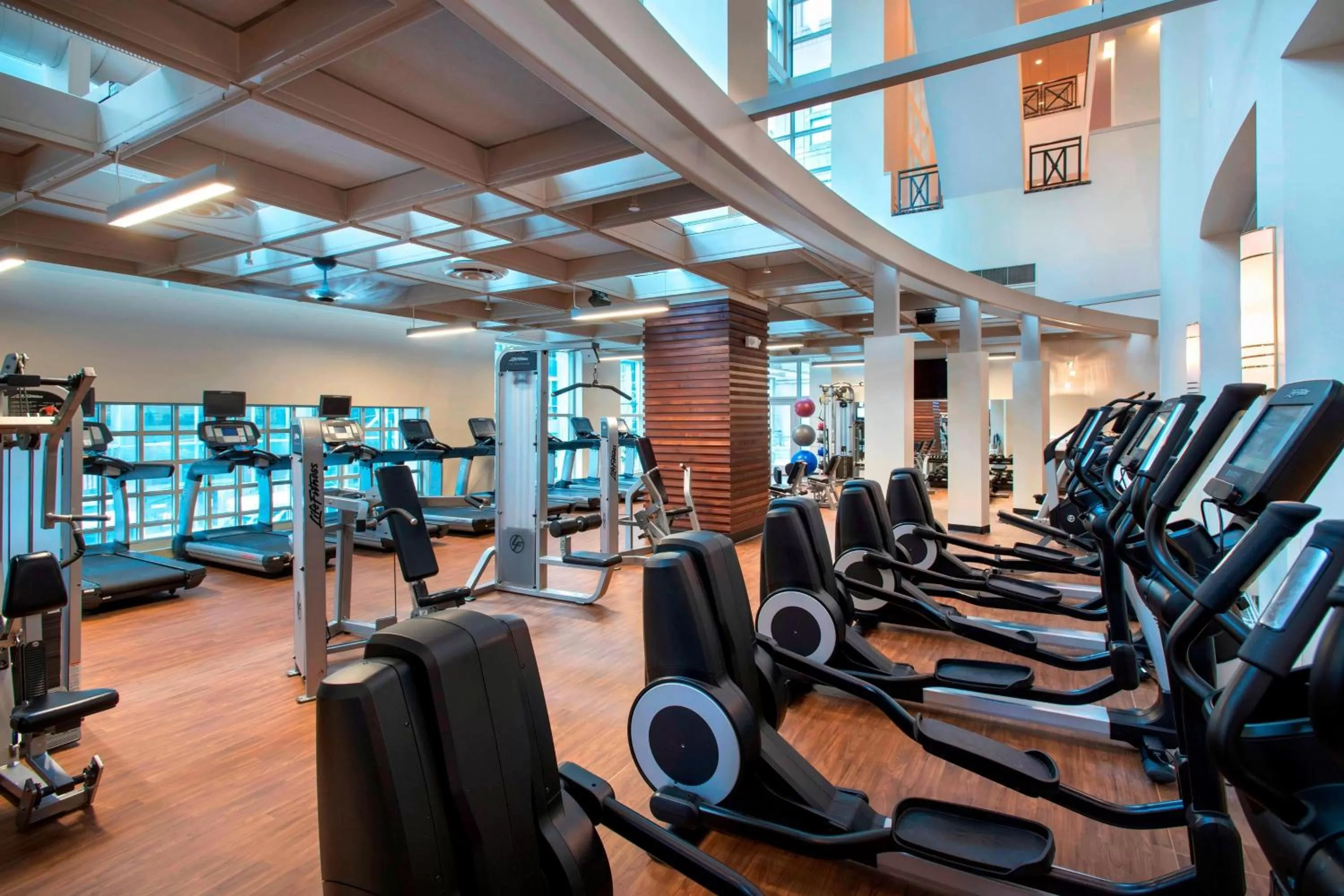 Fitness centre/facilities in Philadelphia Marriott Downtown