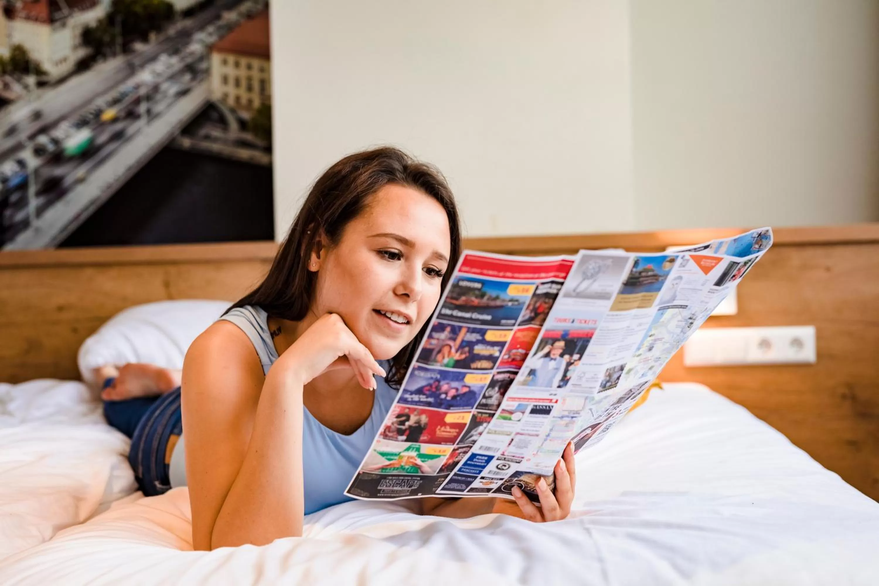 Bed in Citiez Hotel Amsterdam