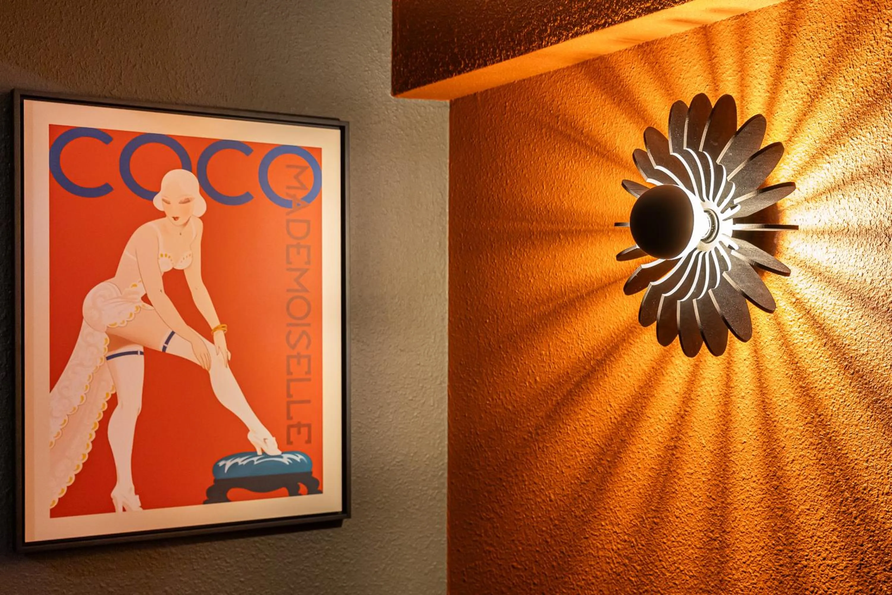 Decorative detail in ibis Styles Saint-Quentin