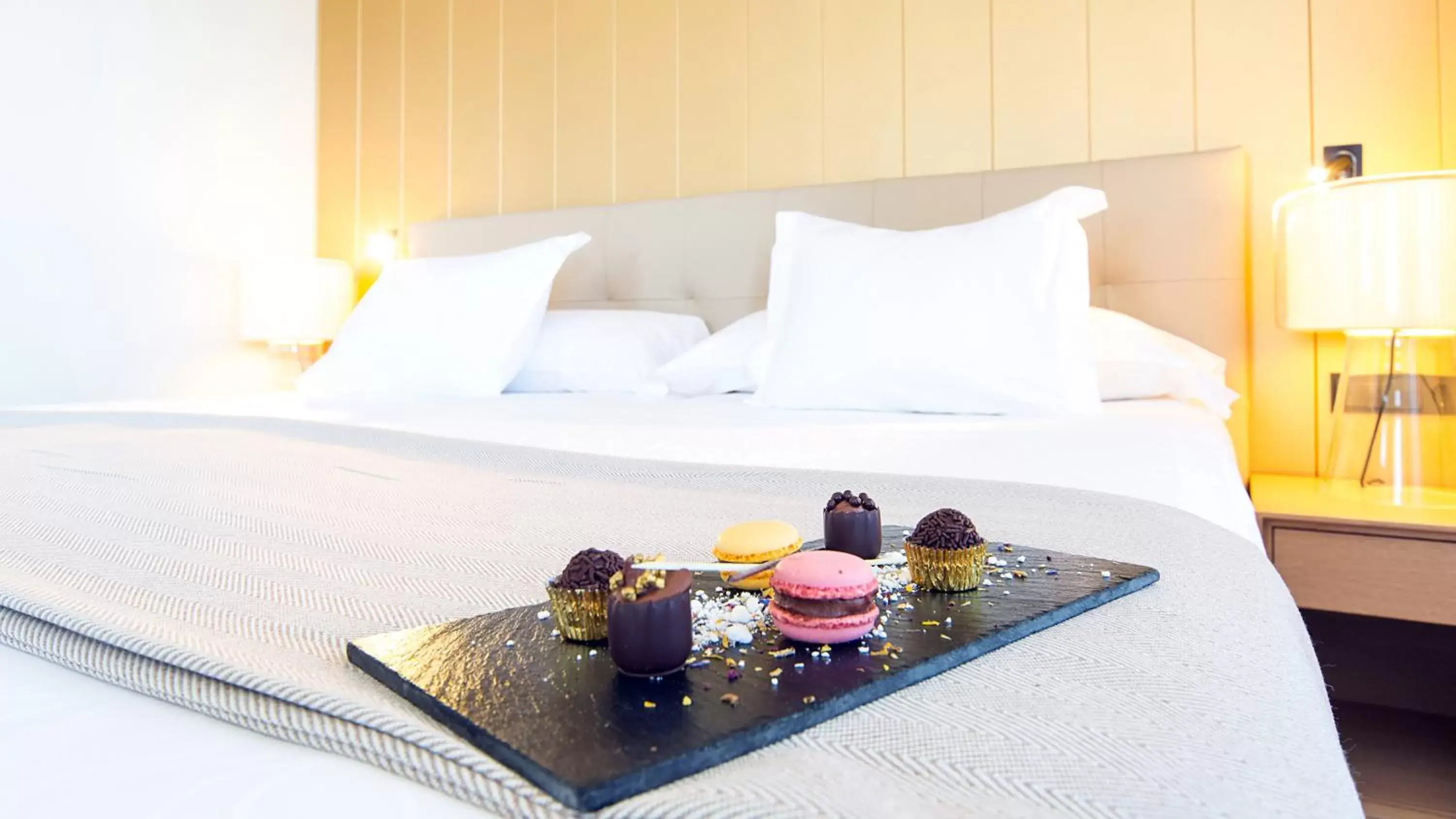 Bed in GPRO Valparaiso Palace & Spa Bed in GPRO Valparaiso Palace & Spa