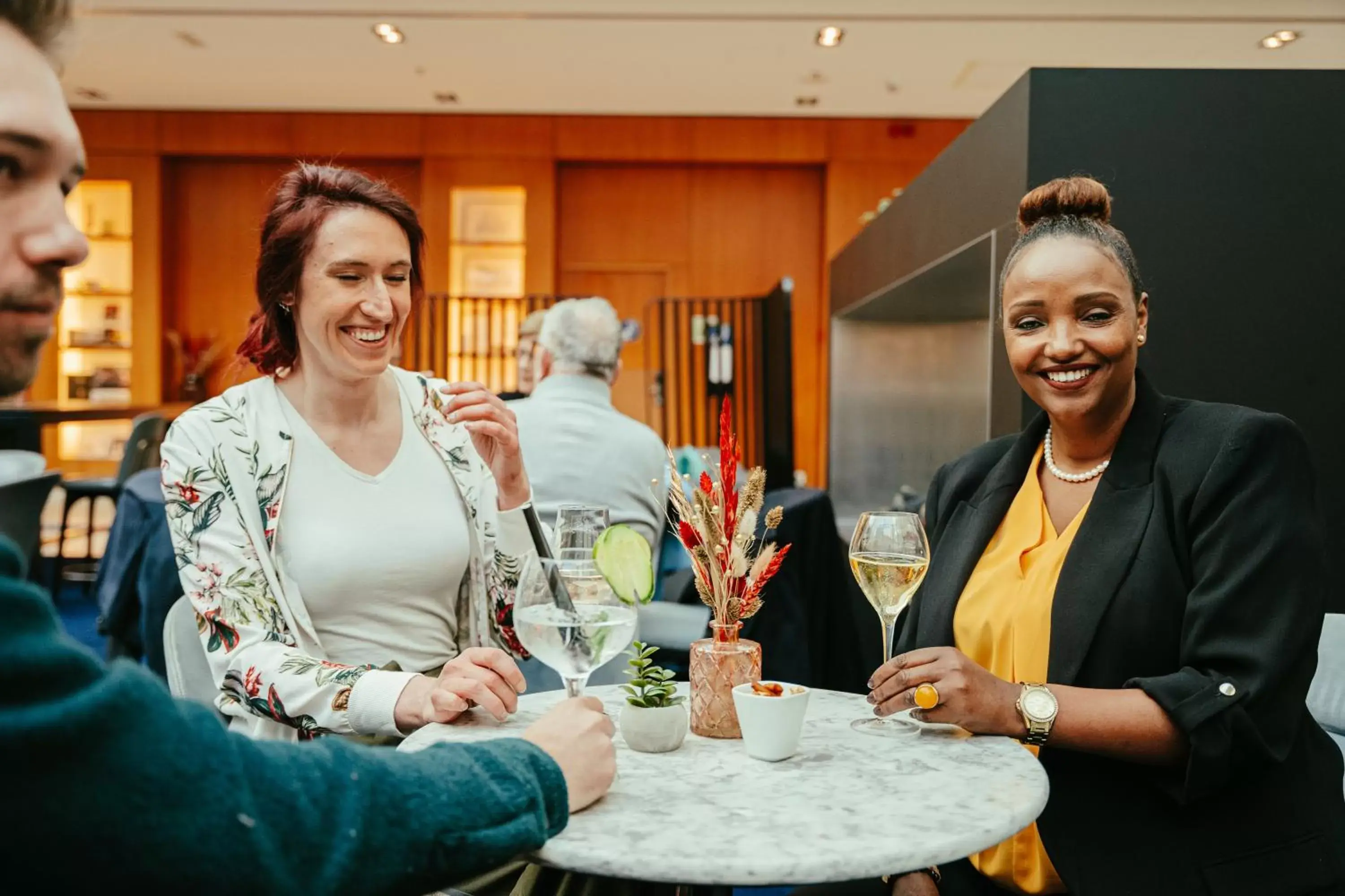 Lobby or reception in Ghent Marriott Hotel