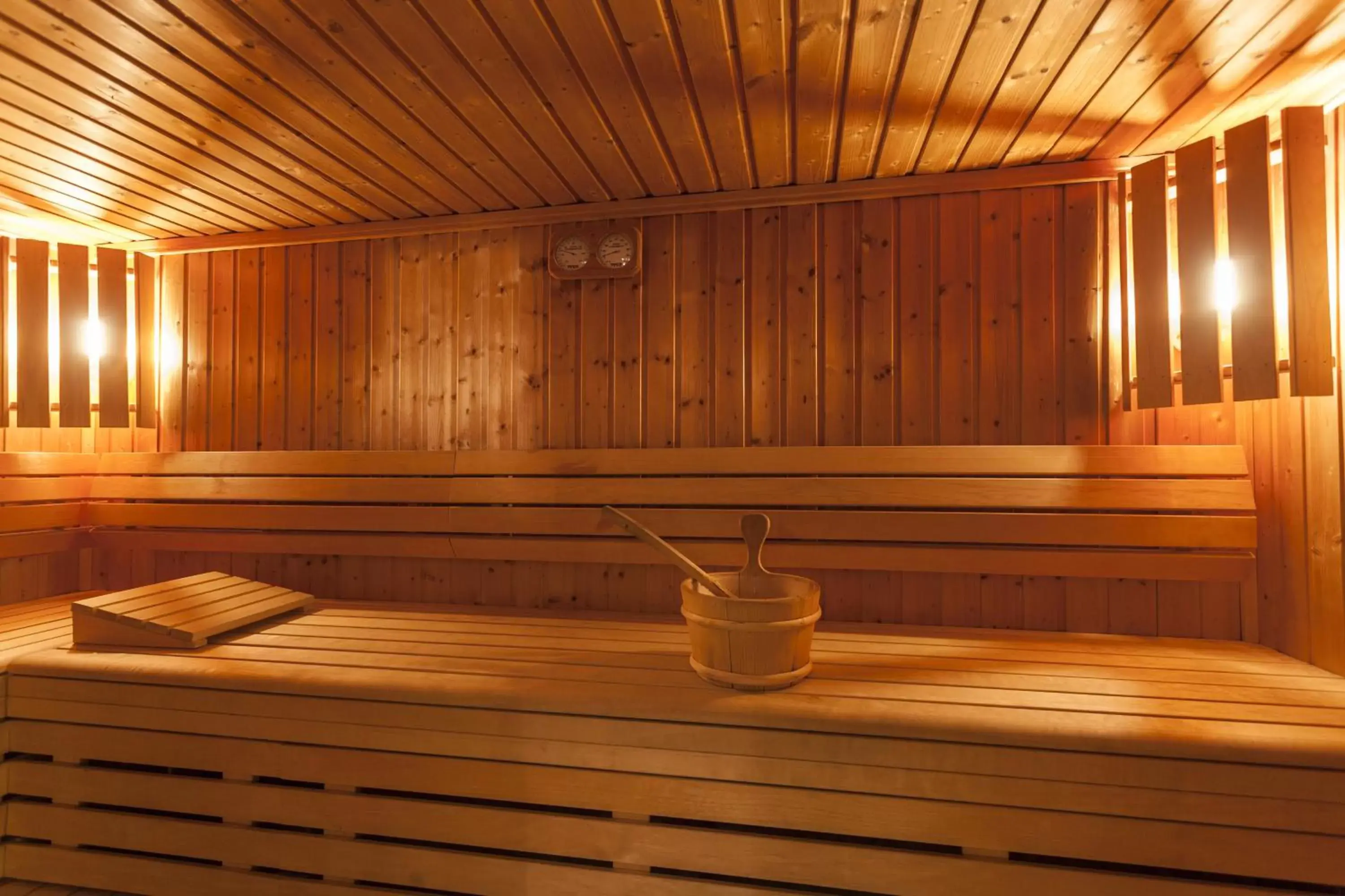 Sauna in Hôtel Duo