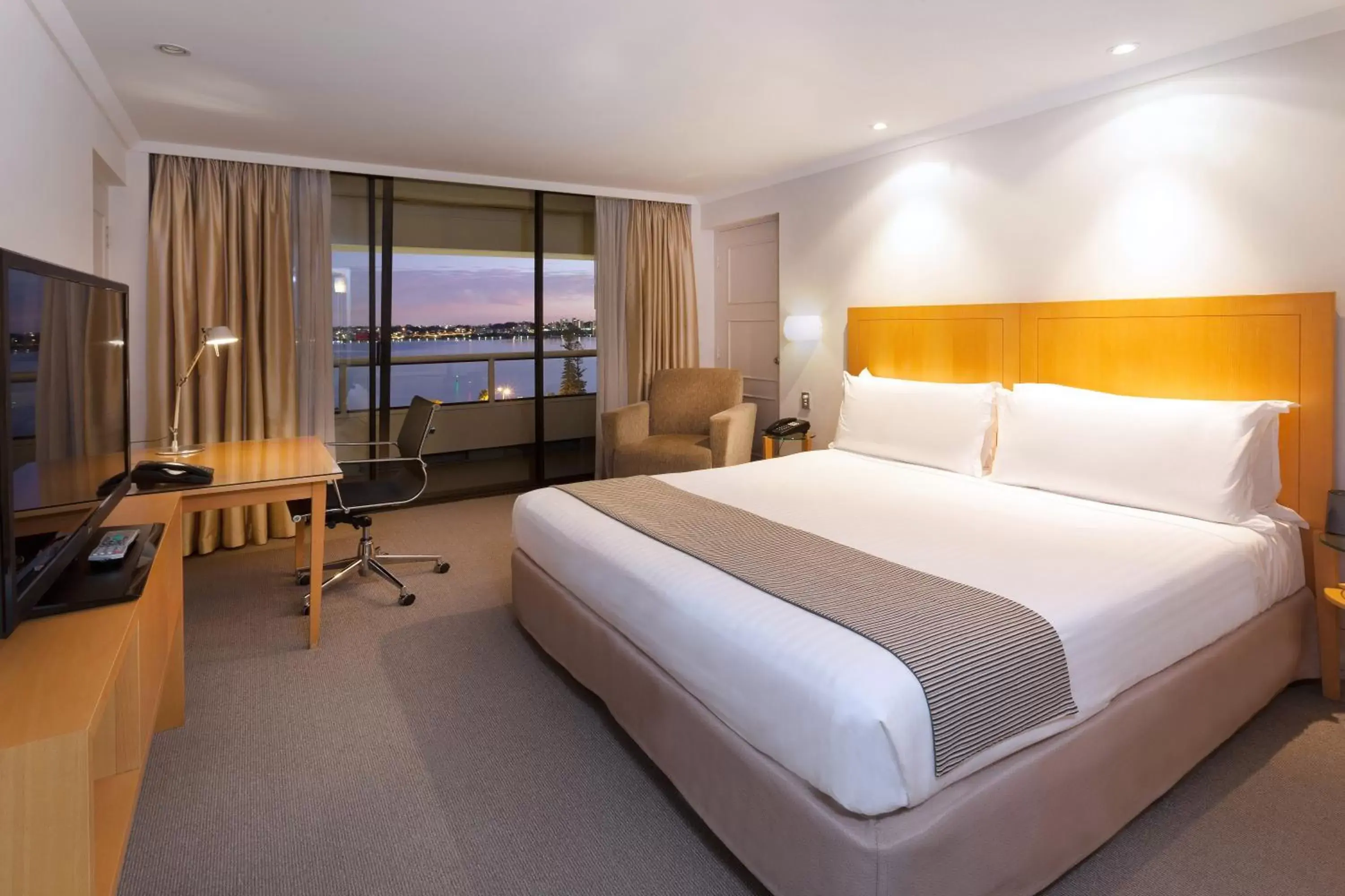 Bed in Crowne Plaza Perth, an IHG Hotel