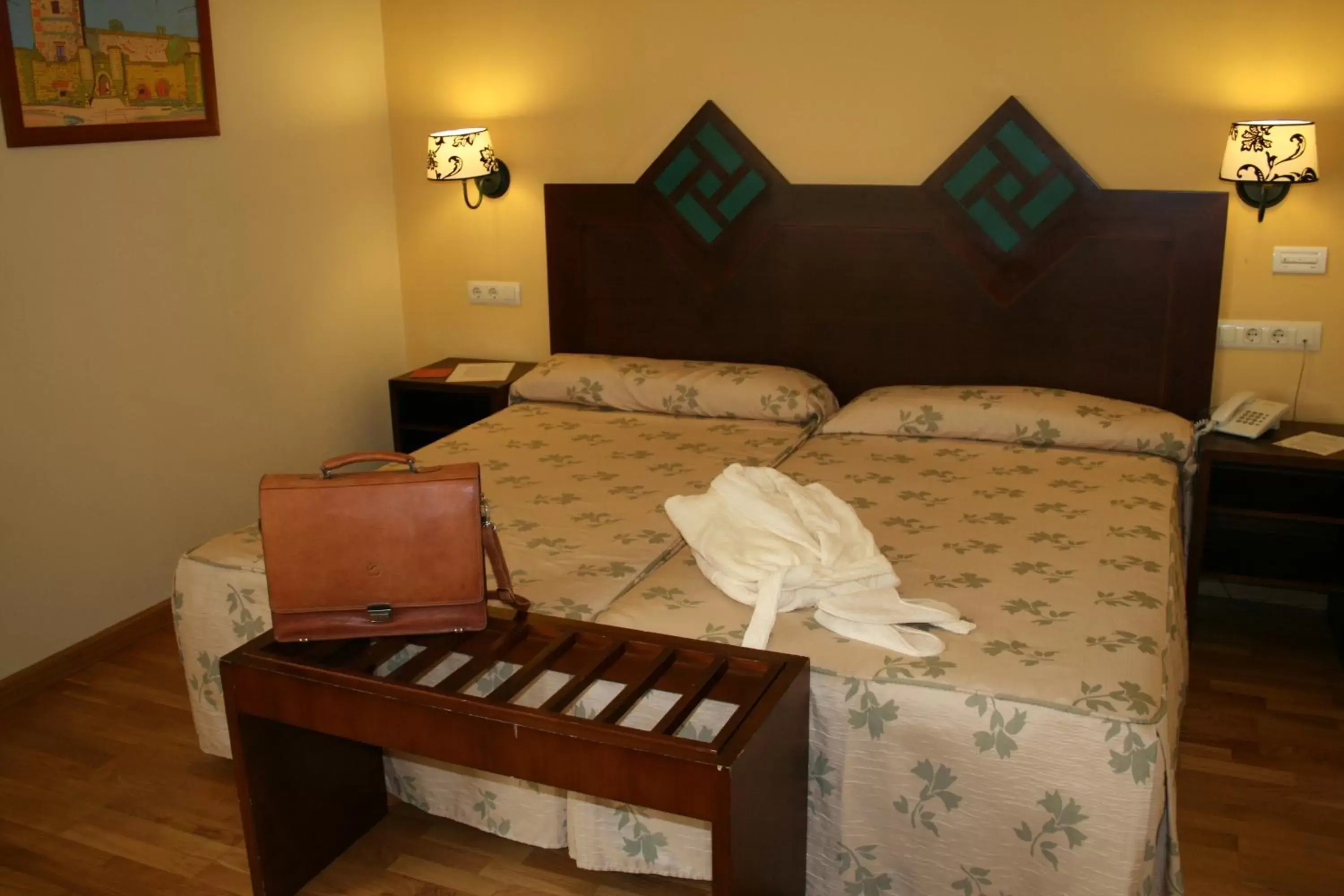 Bed in Hotel Spa La Casa Mudéjar