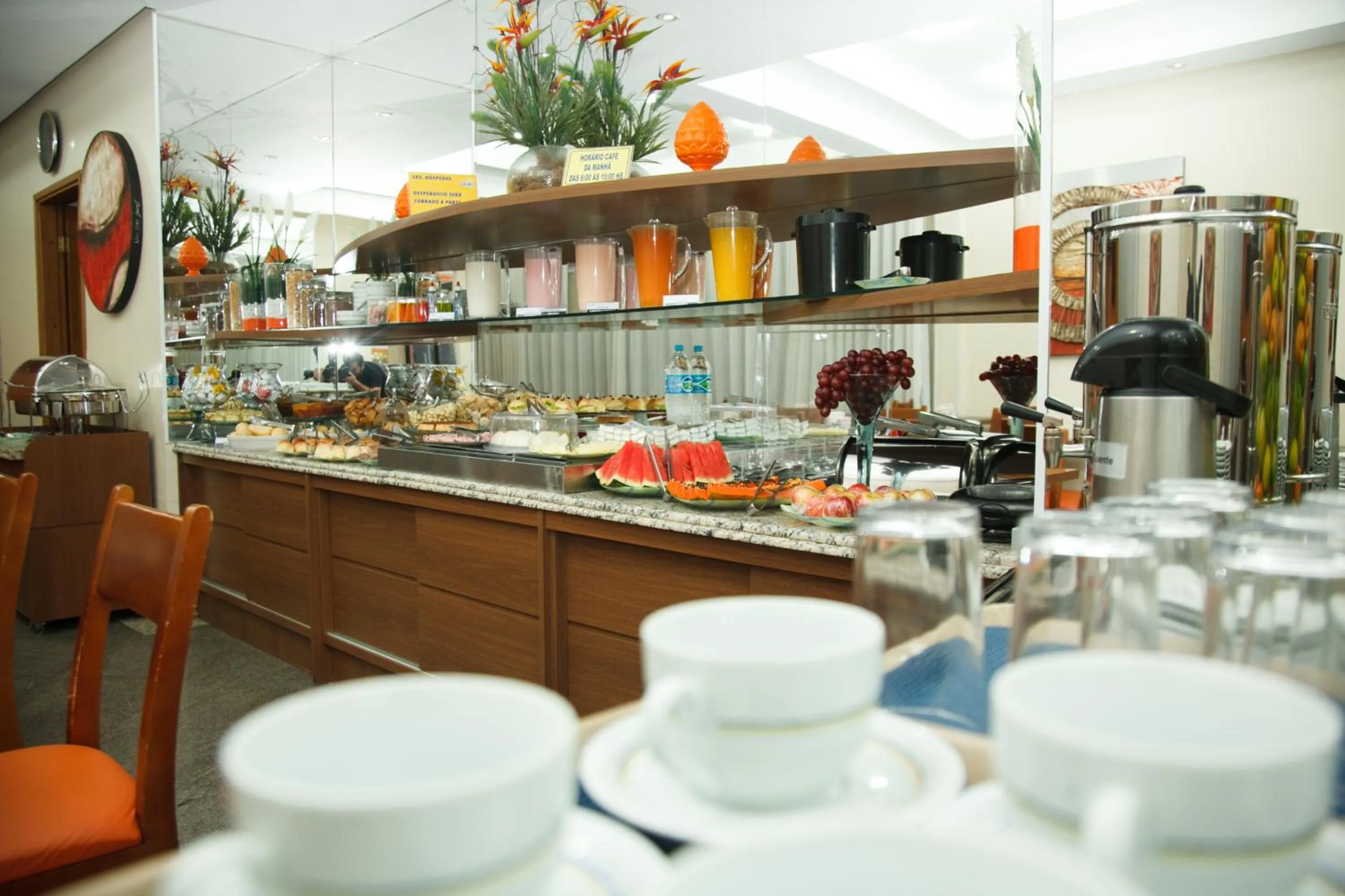 Buffet breakfast in Villalba Hotel