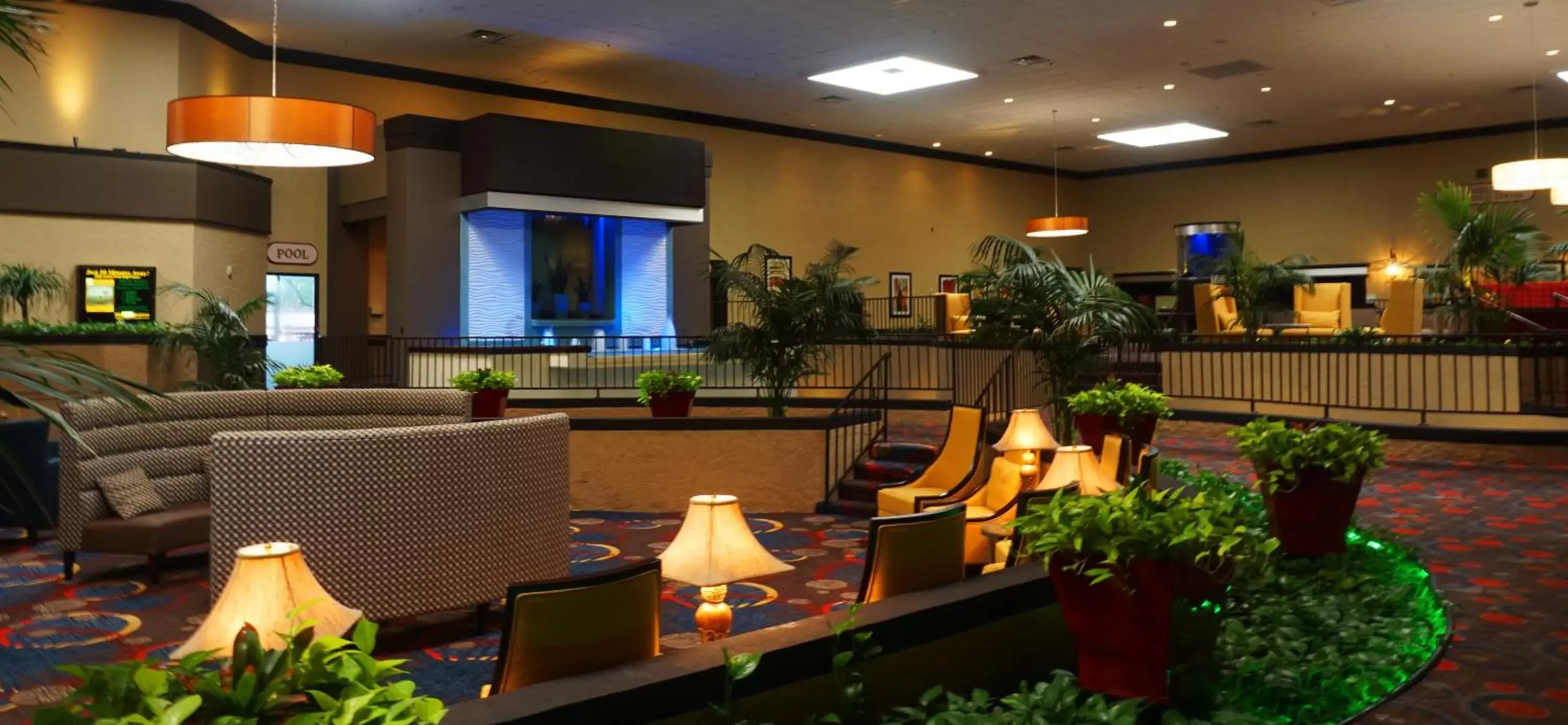 Lobby or reception, Restaurant/Places to Eat in Corpus Christi Airport and Conference Center
