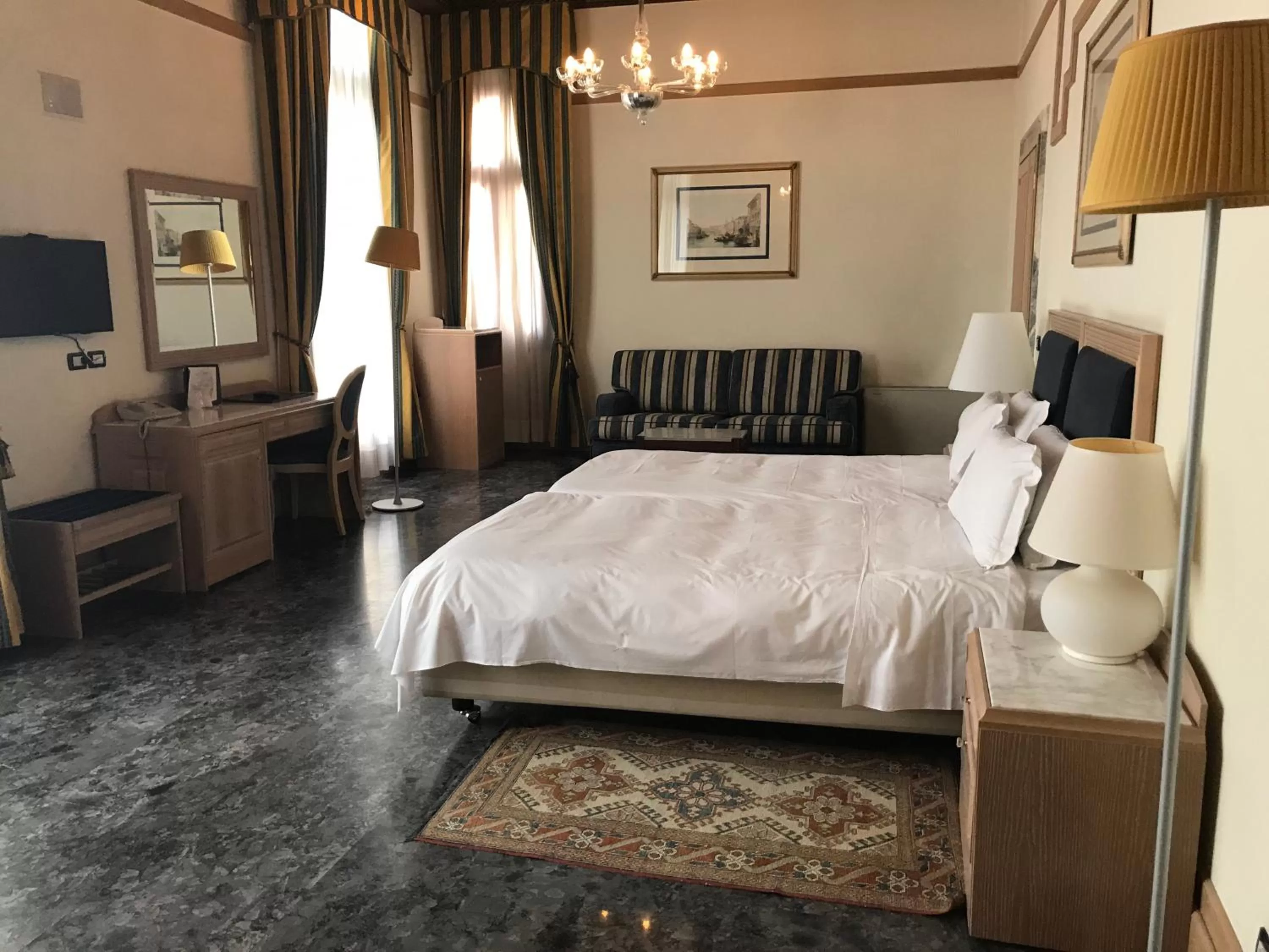 Bed in Foscari Palace