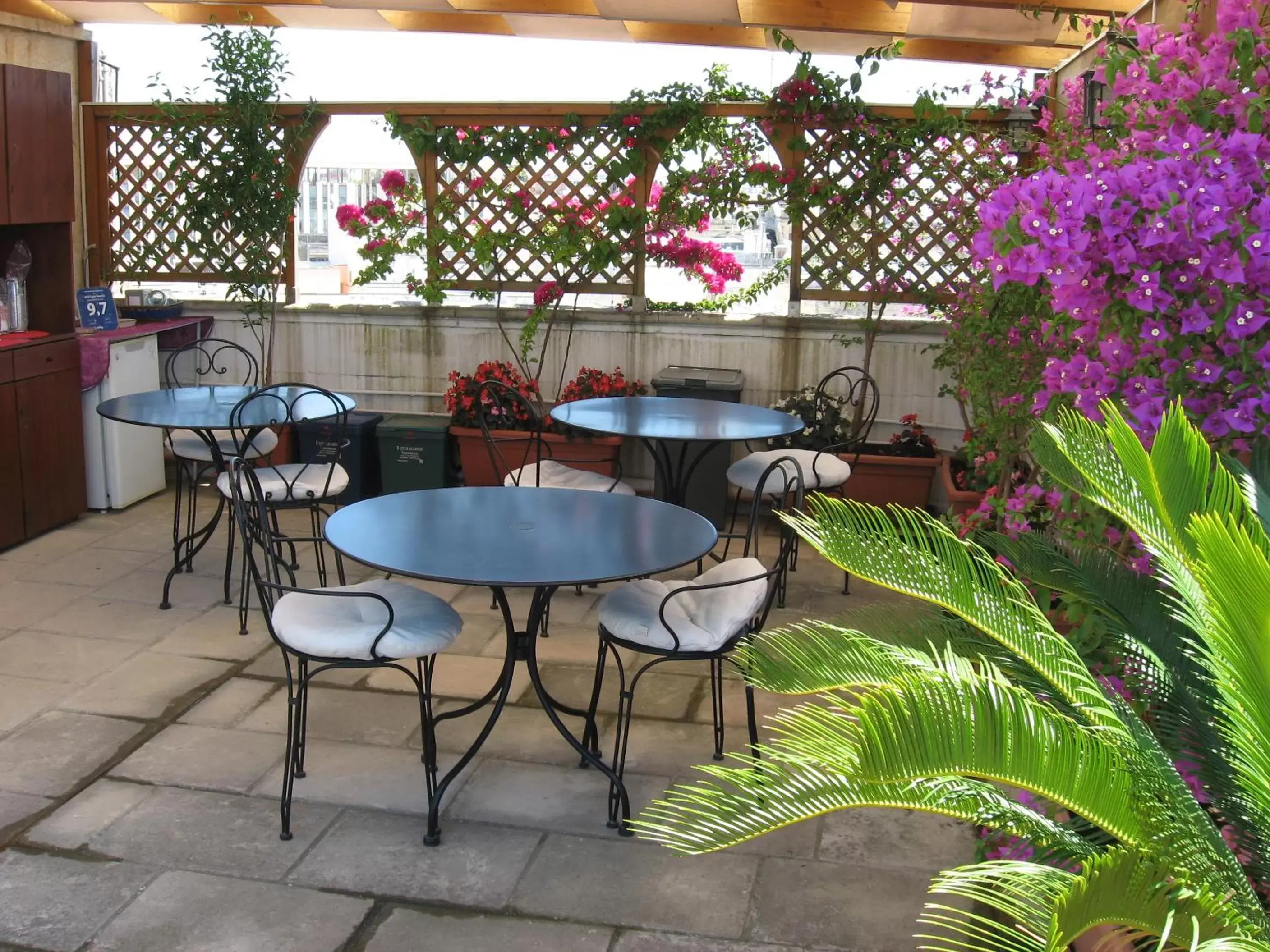 Balcony/Terrace in B&B Corte Barocca