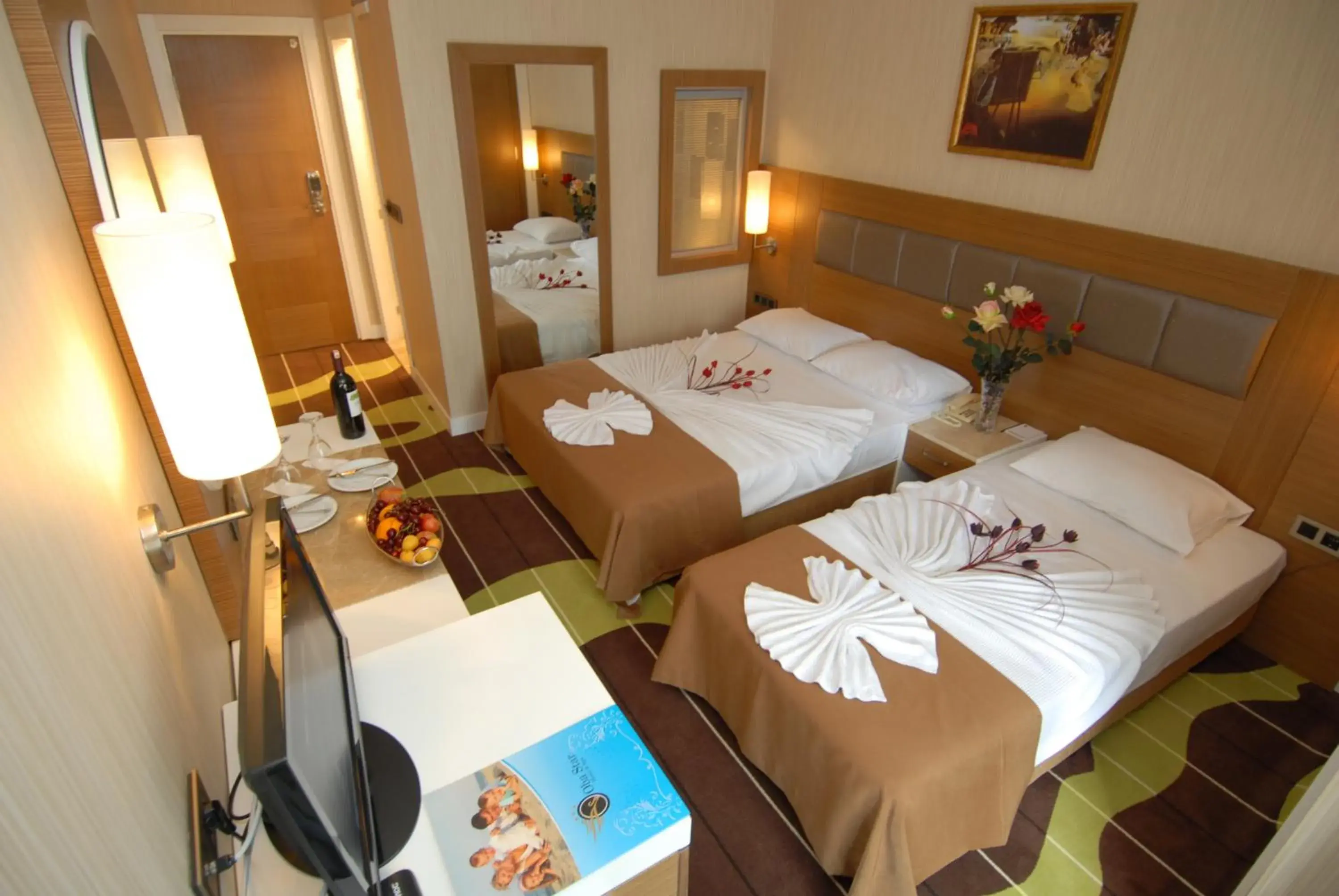 Decorative detail, Bed in Oba Star Hotel - Ultra All Inclusive