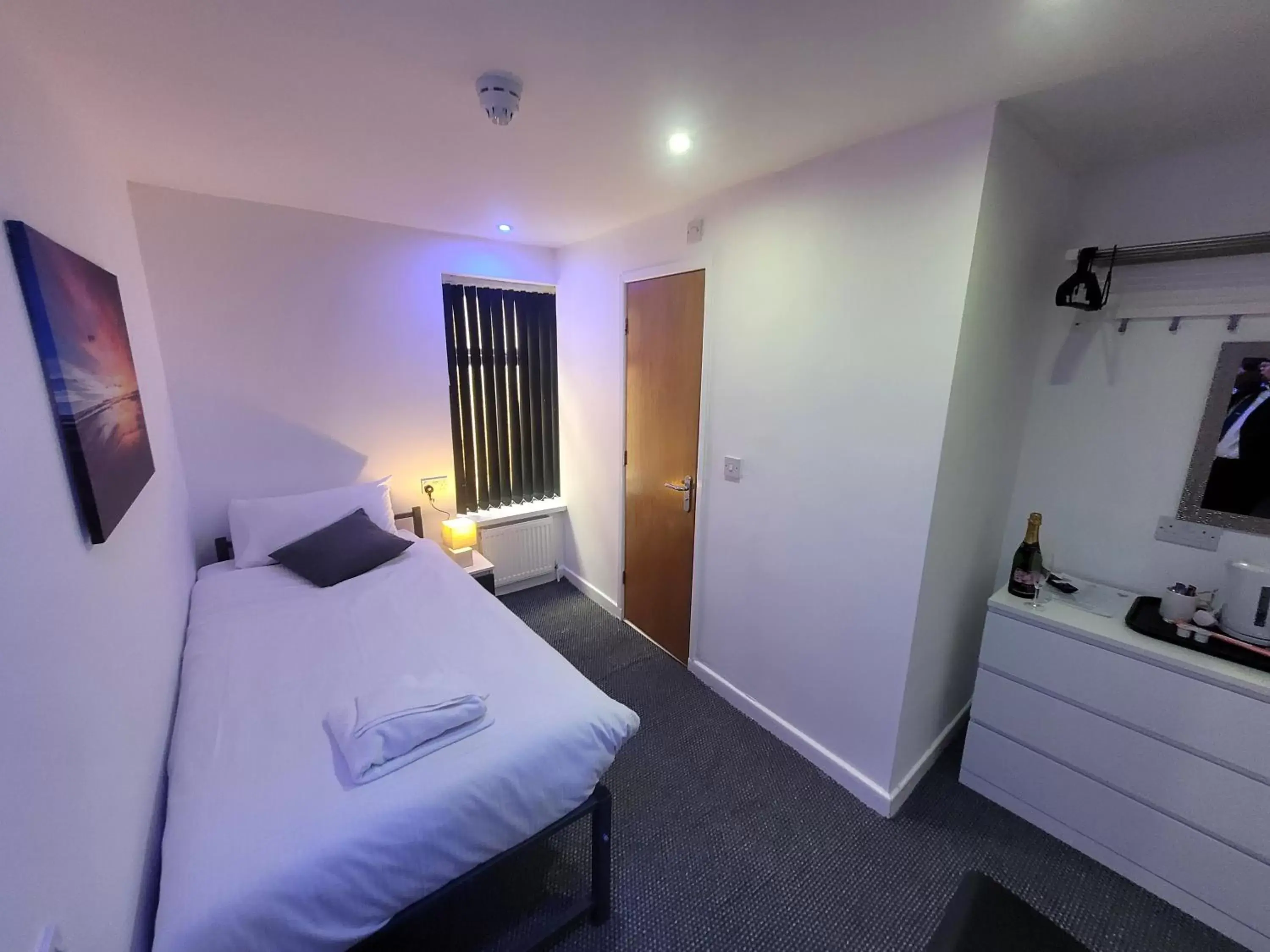 Bed in Blackpool Resort Hotel
