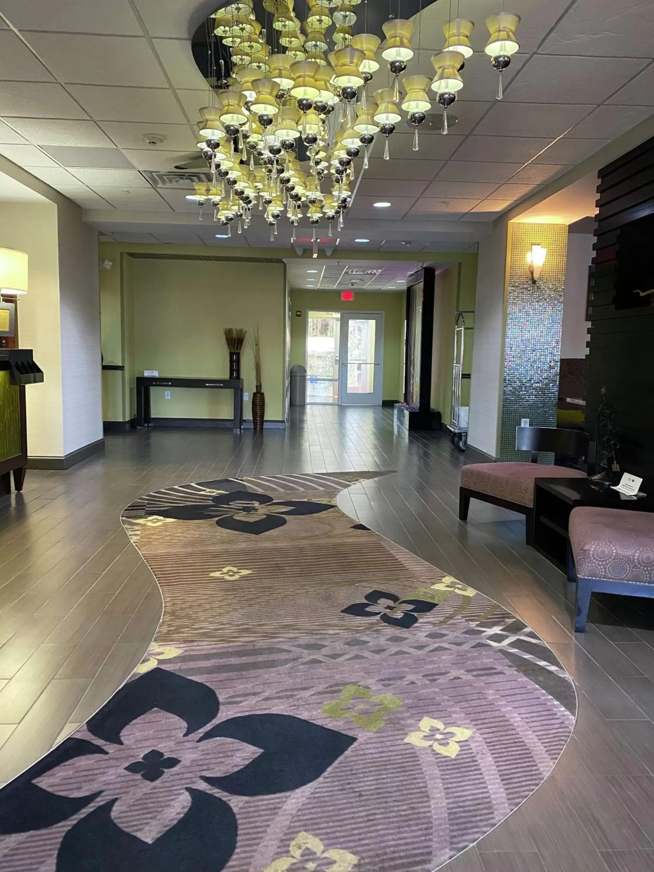 Lobby or reception, Lobby/Reception in Hampton Inn Leesville