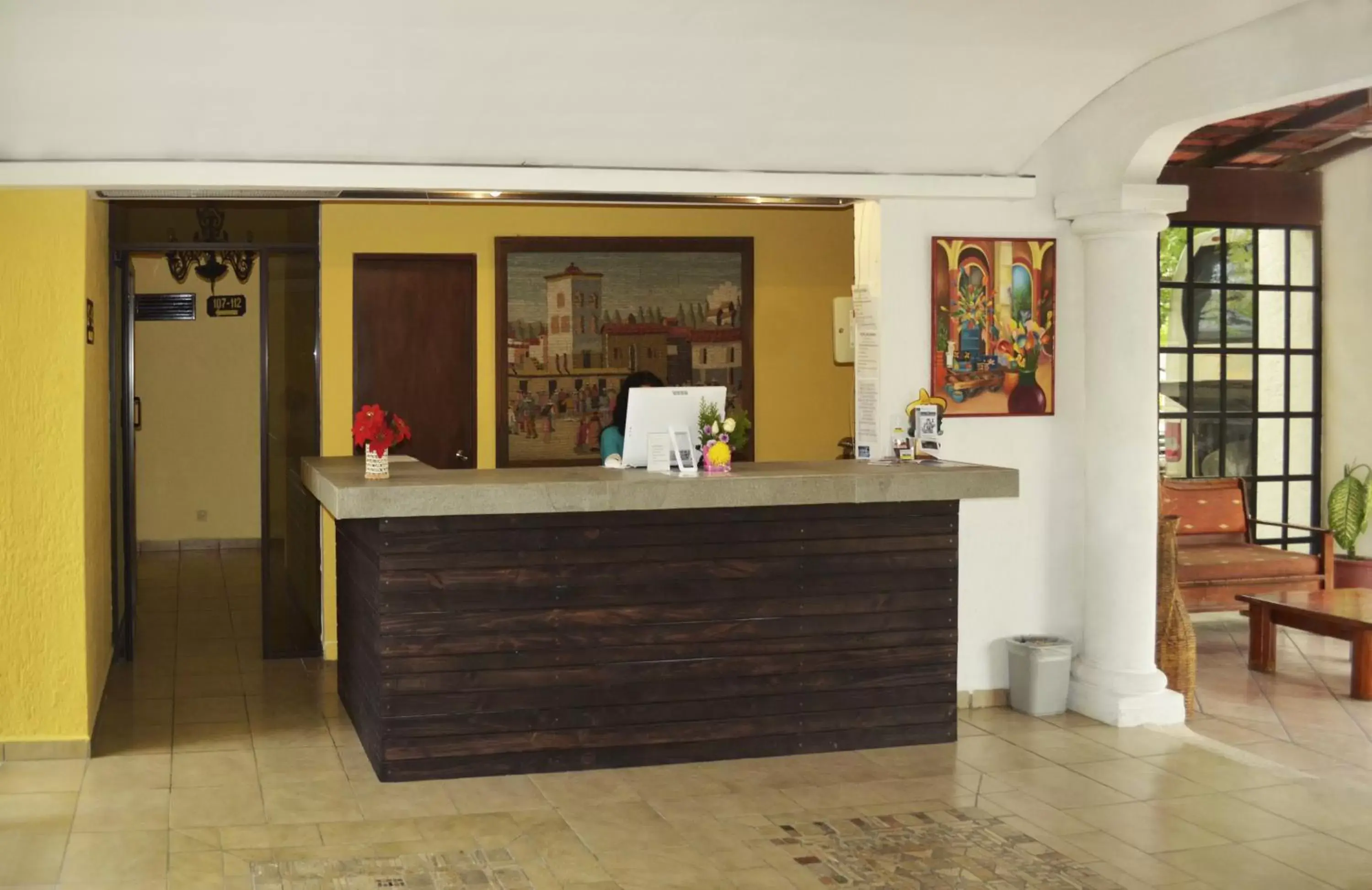 Decorative detail, Lobby/Reception in Hotel Hacienda Cancun