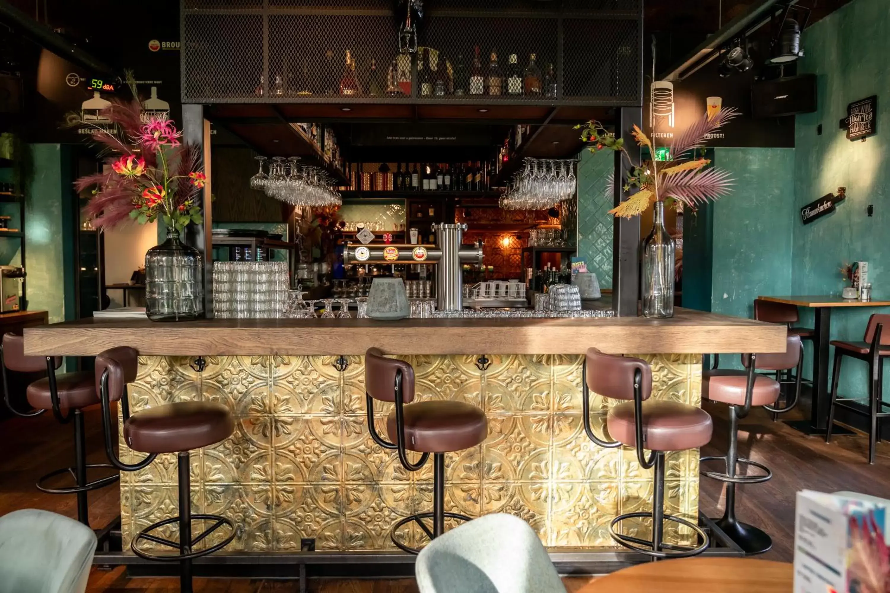 Lounge or bar in Boutique Hotel Brasa Beemster Lounge or bar in Boutique Hotel Brasa Beemster