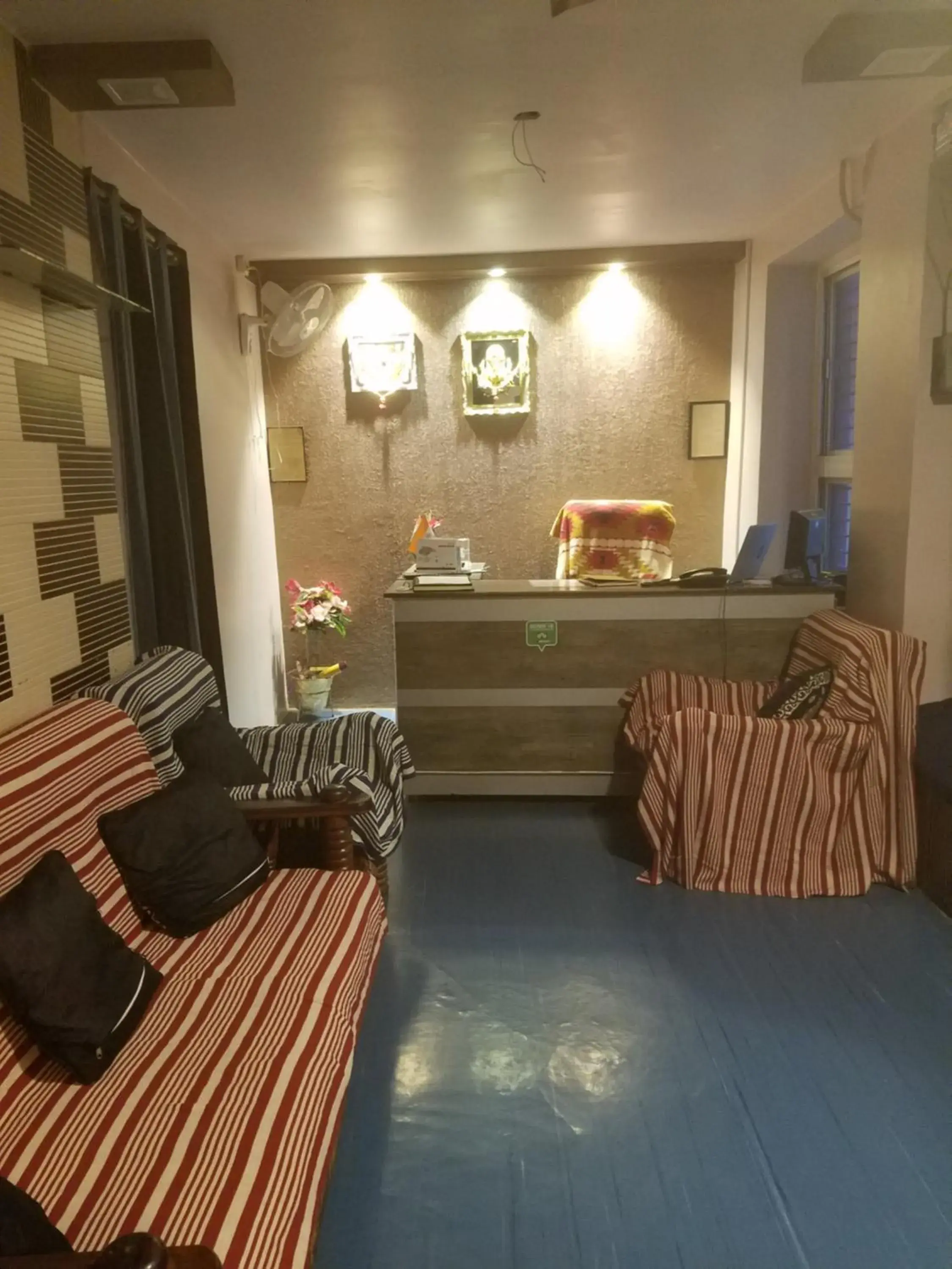 Lobby or reception in Baba Guest House