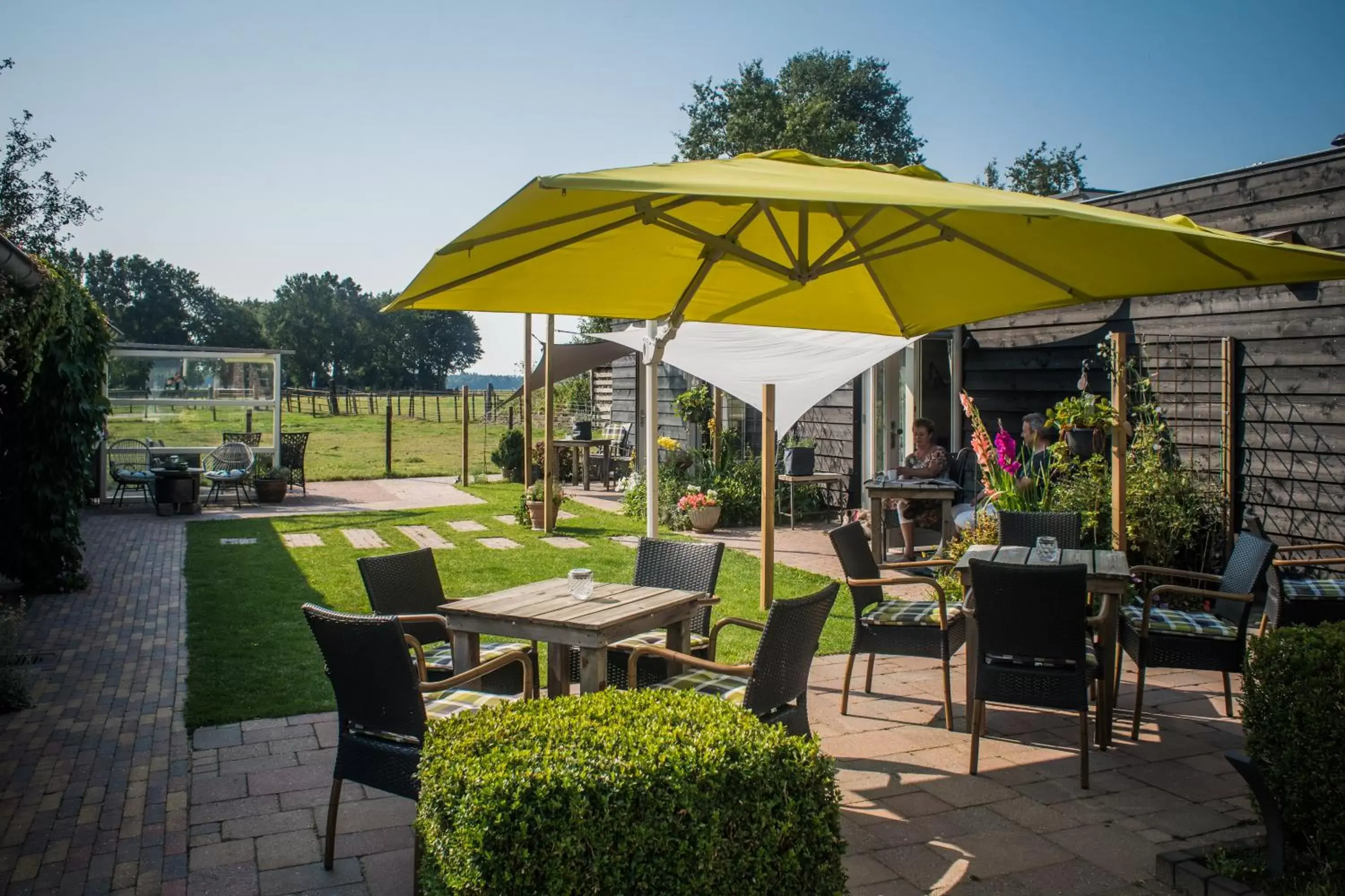 Garden, Restaurant/Places to Eat in B&B de Ster van Dwingeloo