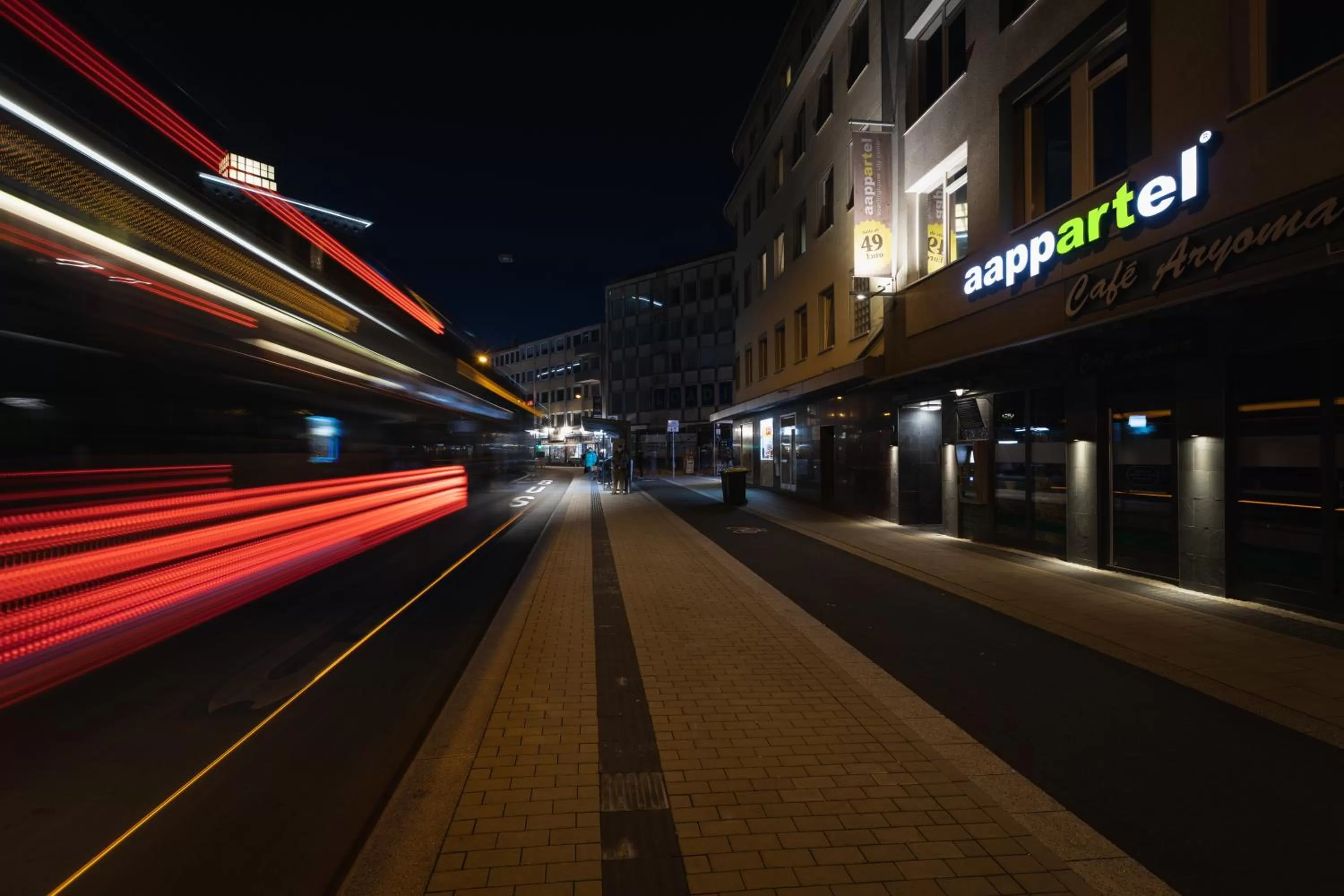 Night in Aappartel City Center - kontaktloser Check-in 24h