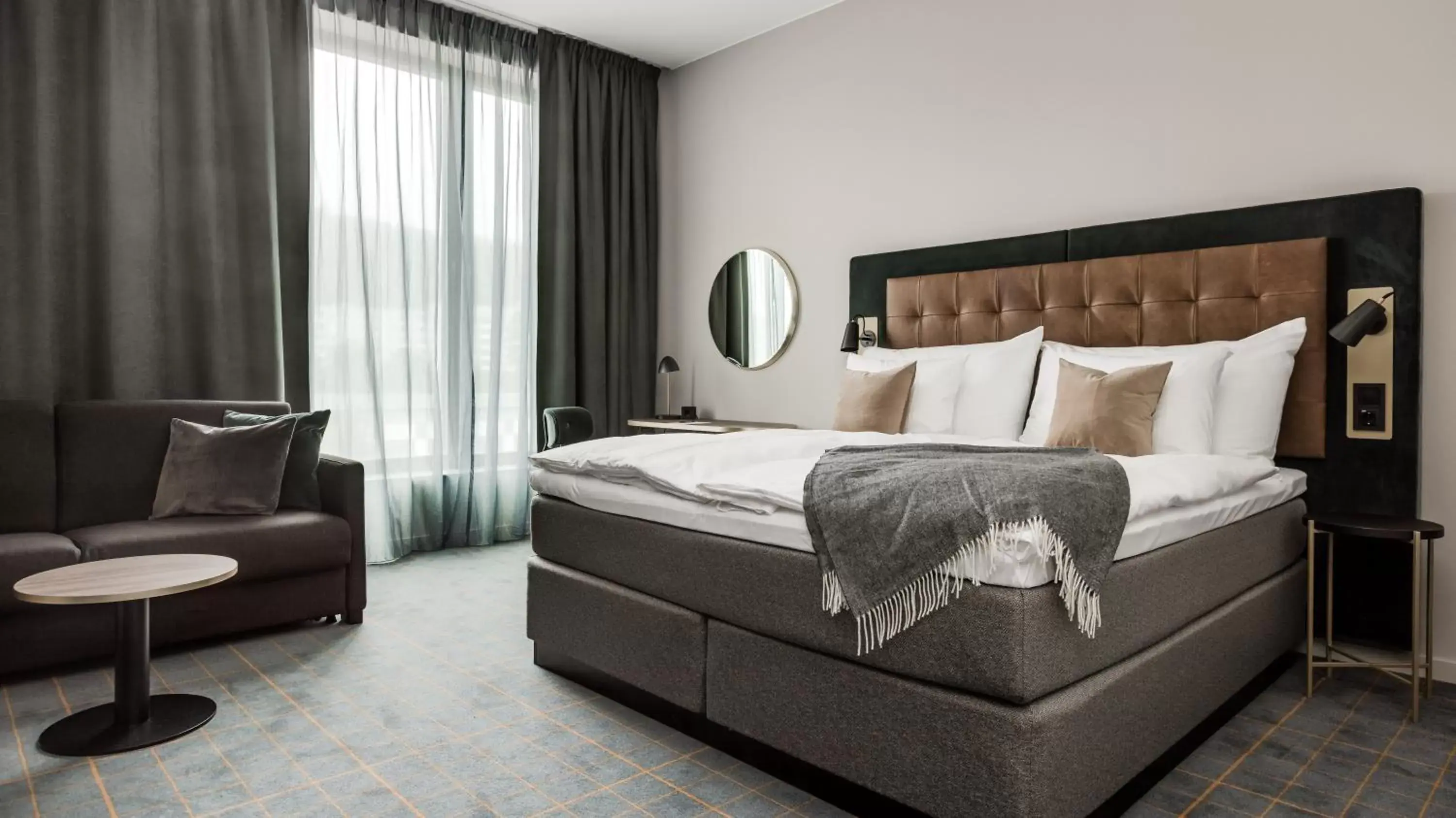 Bed in Clarion Hotel Sundsvall Bed in Clarion Hotel Sundsvall