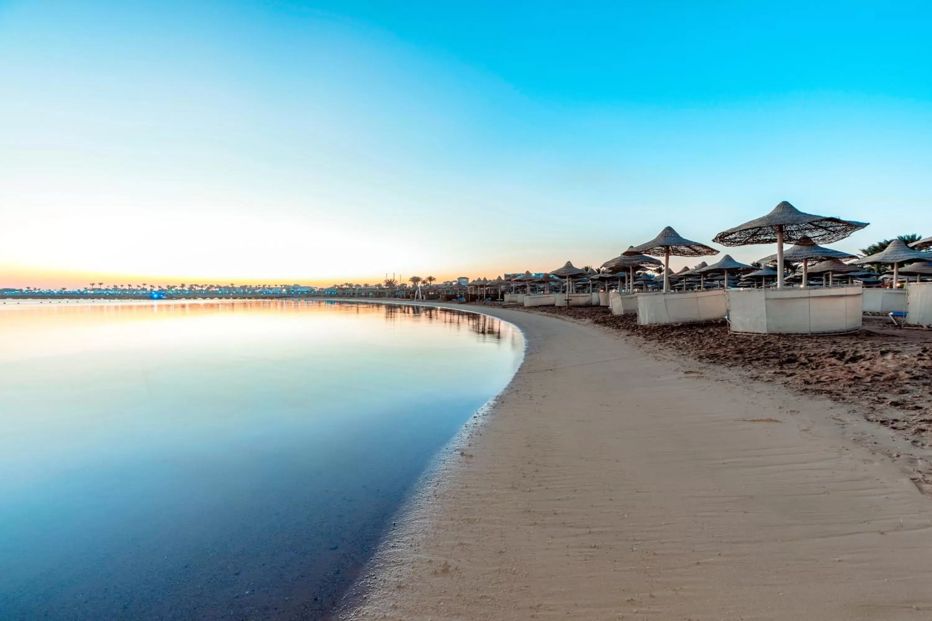 Beach in Sunrise Mamlouk Palace Resort