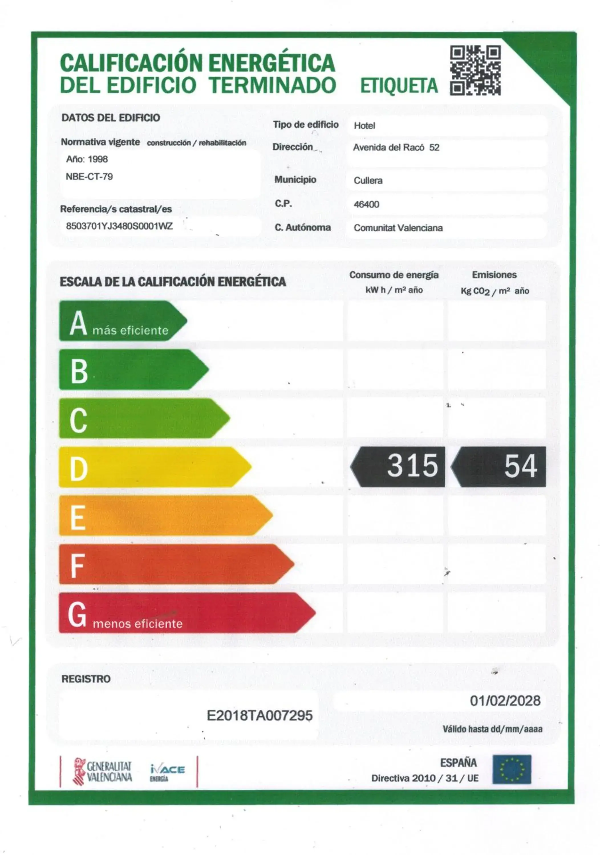 Certificate/Award, Floor Plan in Hotel Santamarta